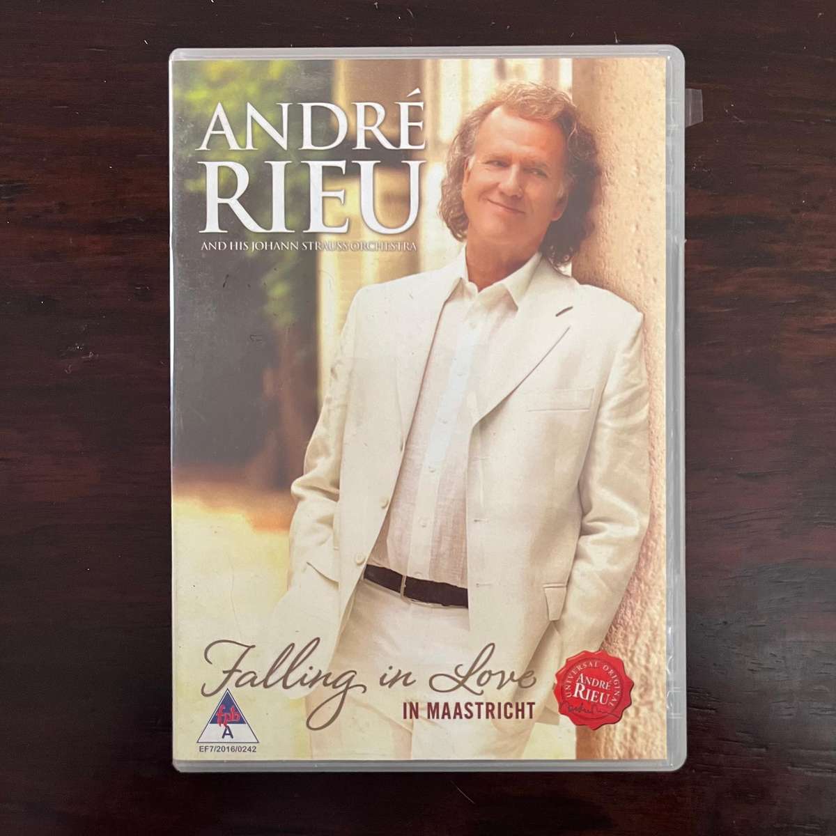Andre Rieu - Falling In Love in Maastricht DVD South African Press