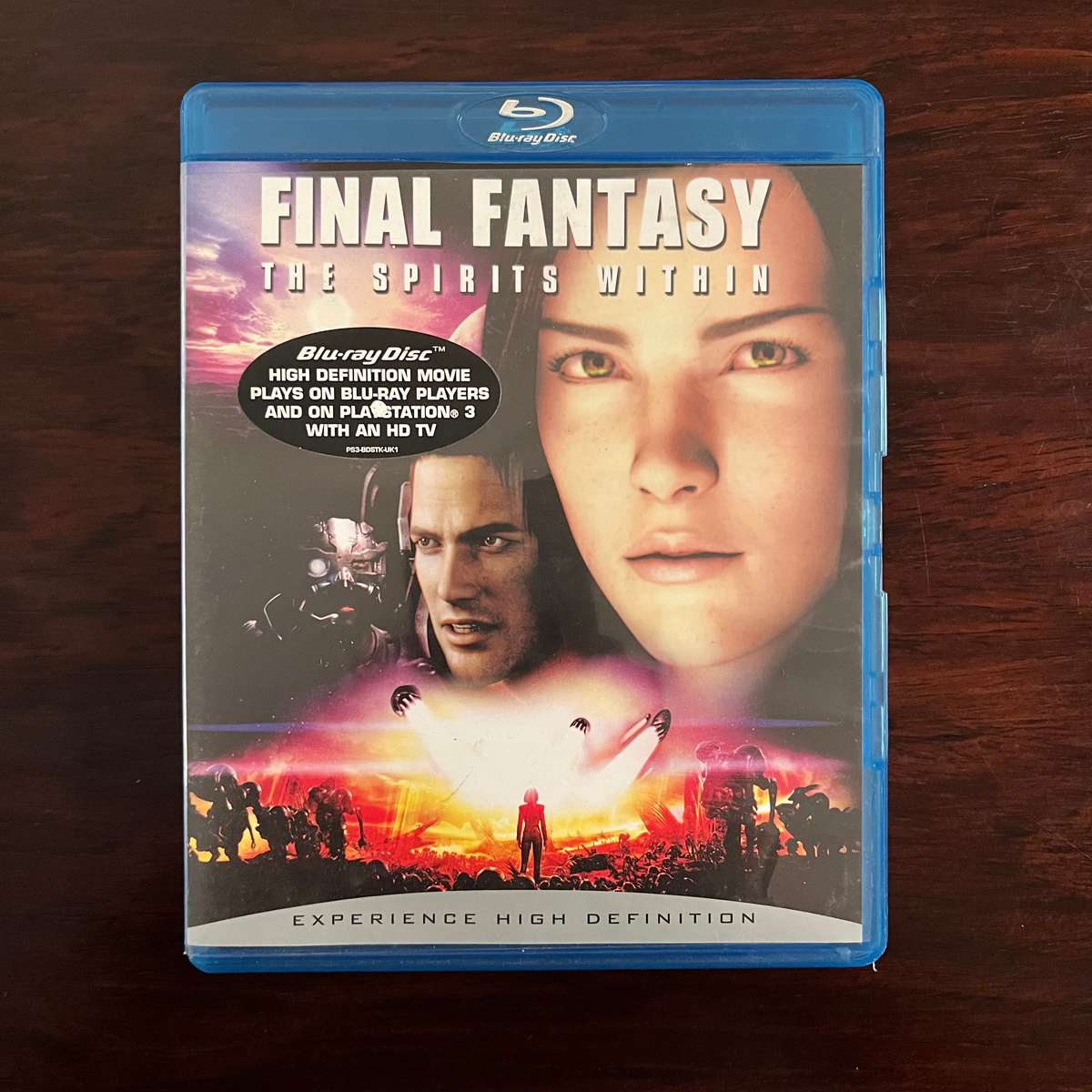 Final Fantasy - The Spirits Within Blu Ray Import