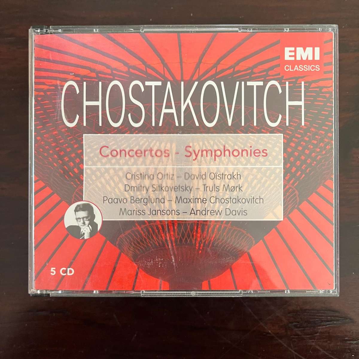 Chostakovitch - Concertos - Symphonies 5CD Set EMI Classics EU Press