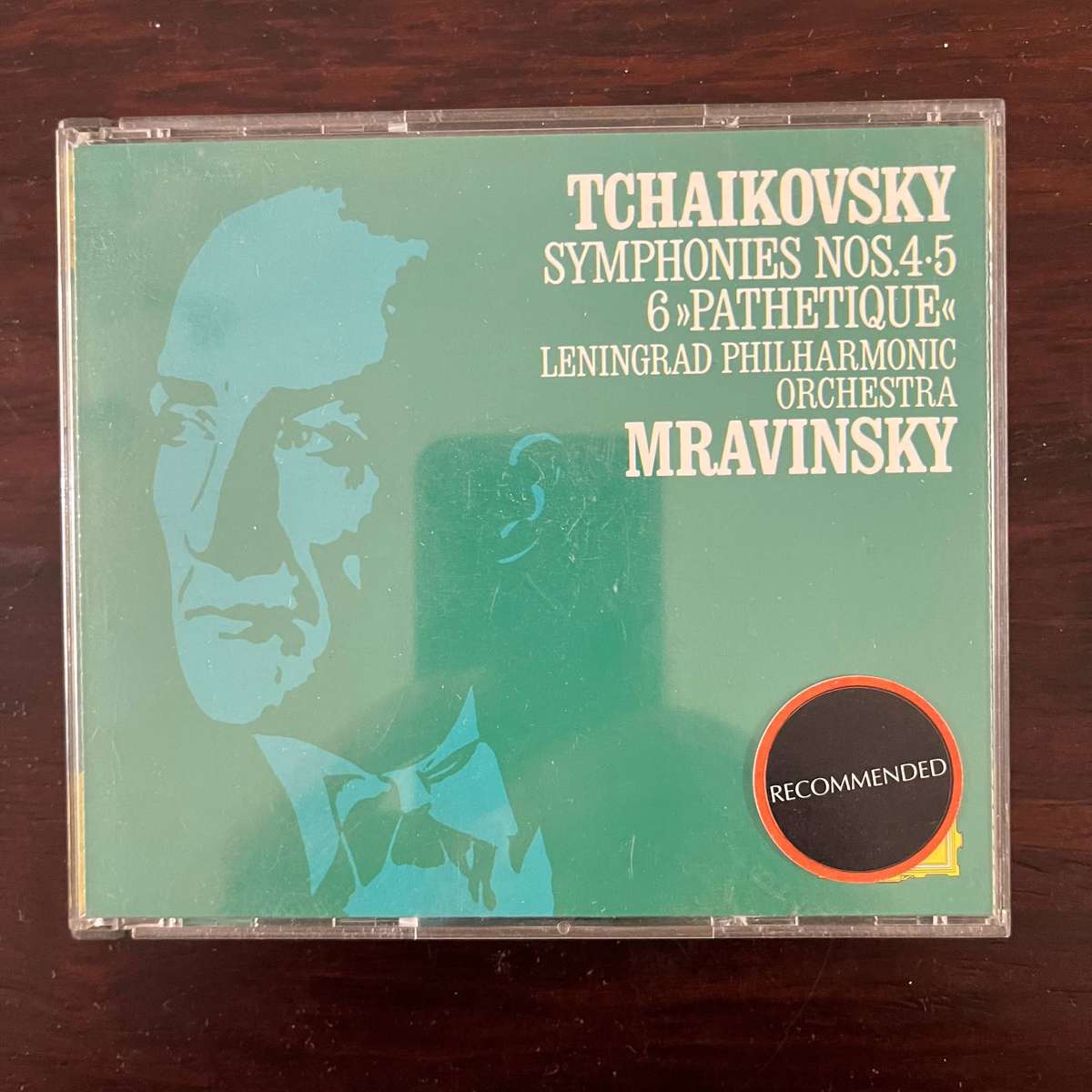Tchaikovsky - Symphonies Nos. 4 · 5 · 6 / Evgeny Mravinsky 2CD Import Deutsche Grammophon