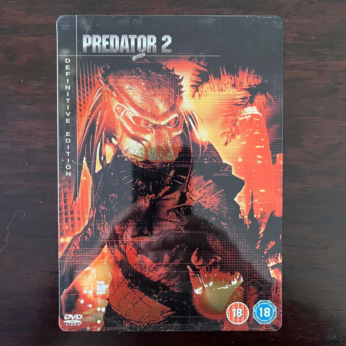 Predator 2 Two Disc Steelbook DVD Definitive Edition UK Press