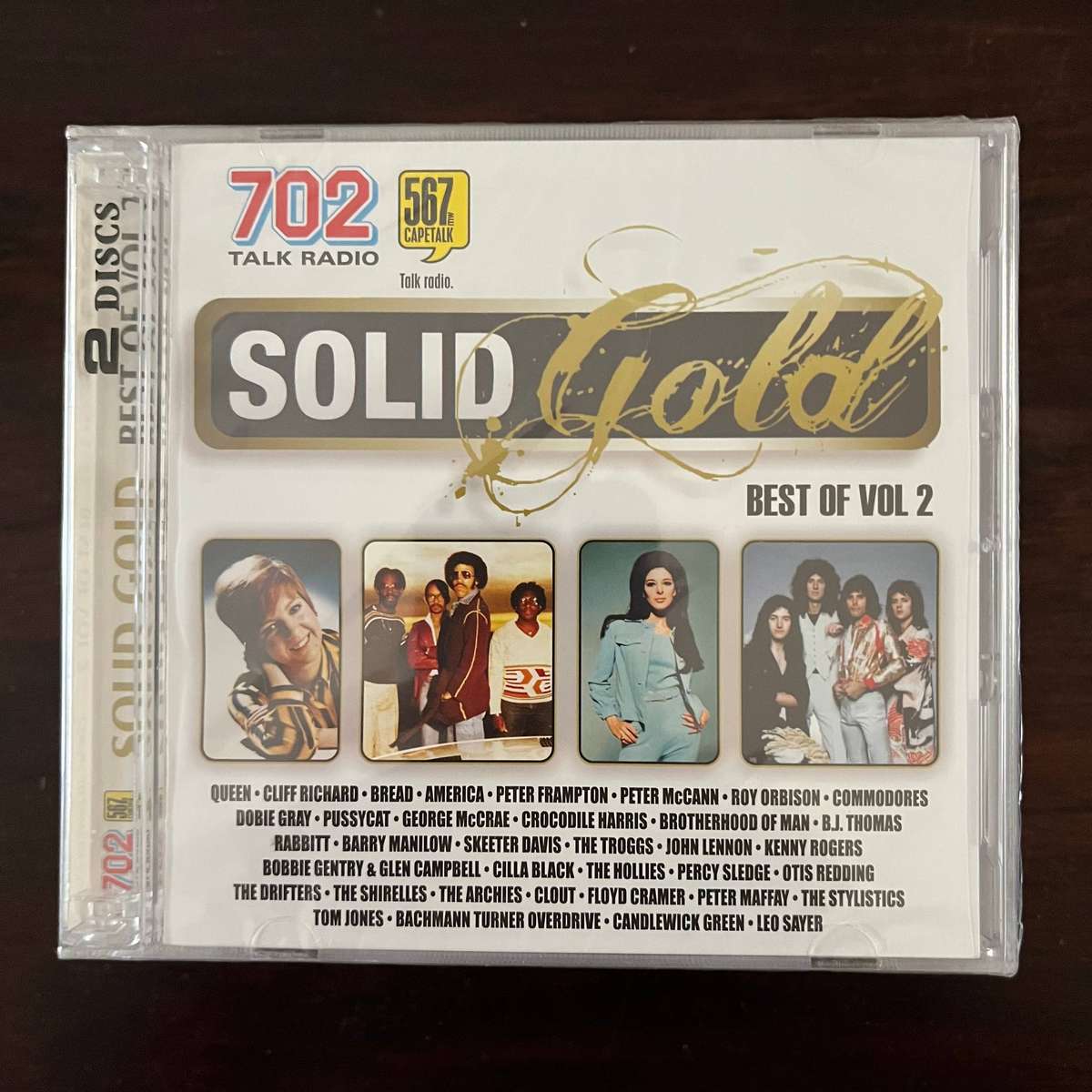 Solid Gold Best Of Vol. 2 2CD Queen Rabbitt Clout John Lennon New and Sealed