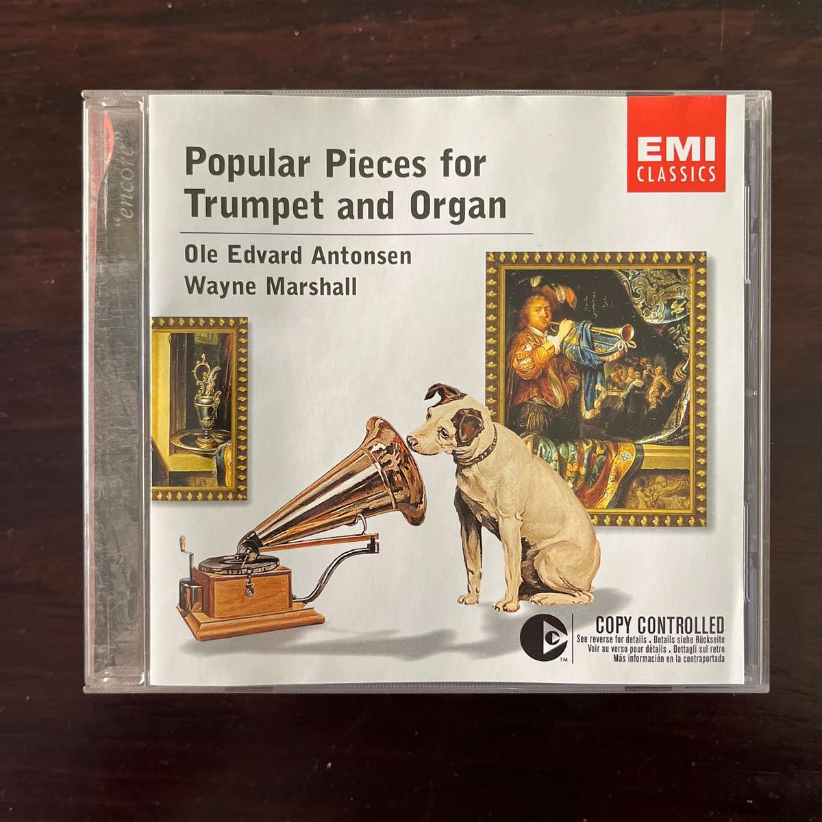 Popular Pieces For Trumpet And Organ - Antonsen CD EMI Classics Import