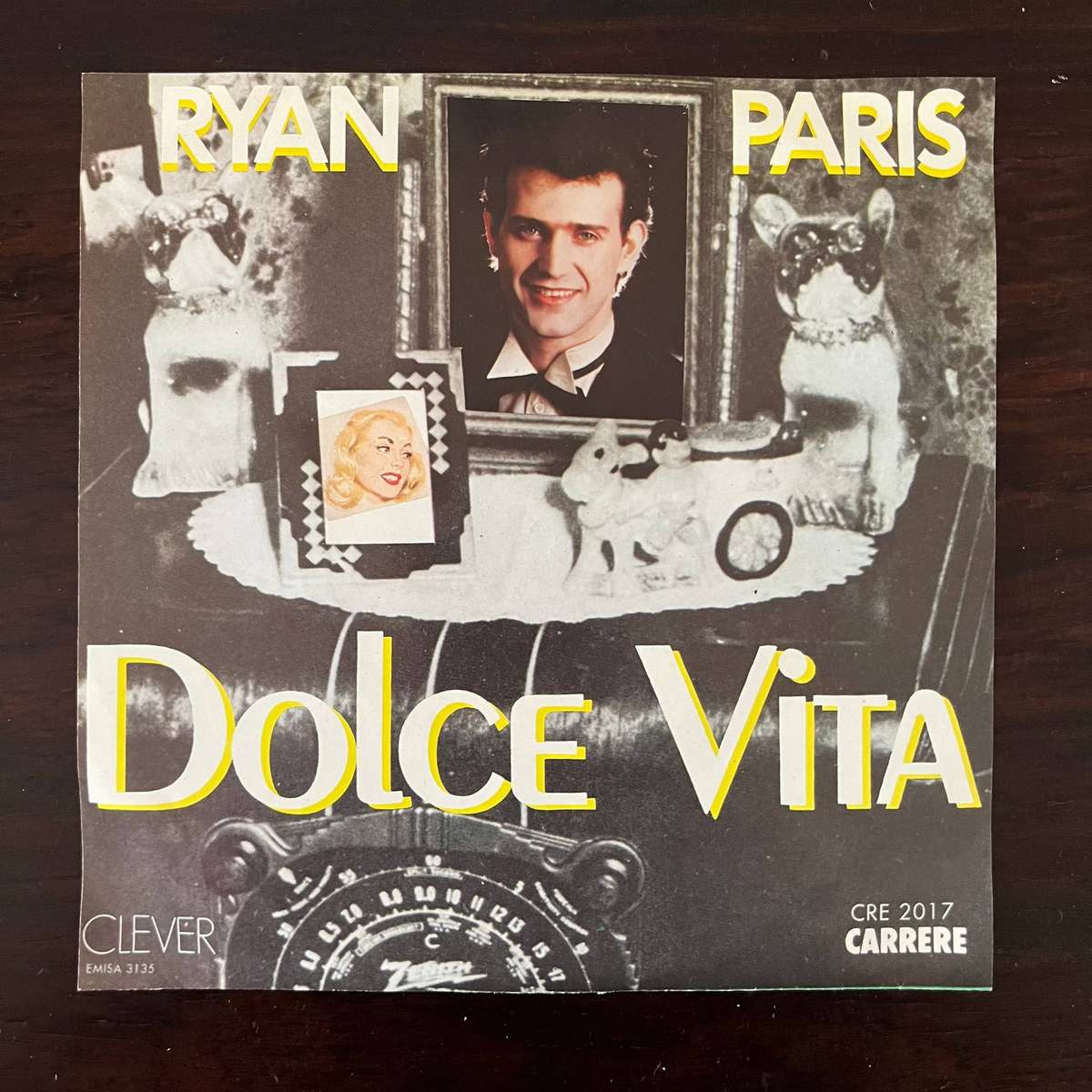 Ryan Paris - Dolce Vita Vinyl 7 Inch Single South African Press