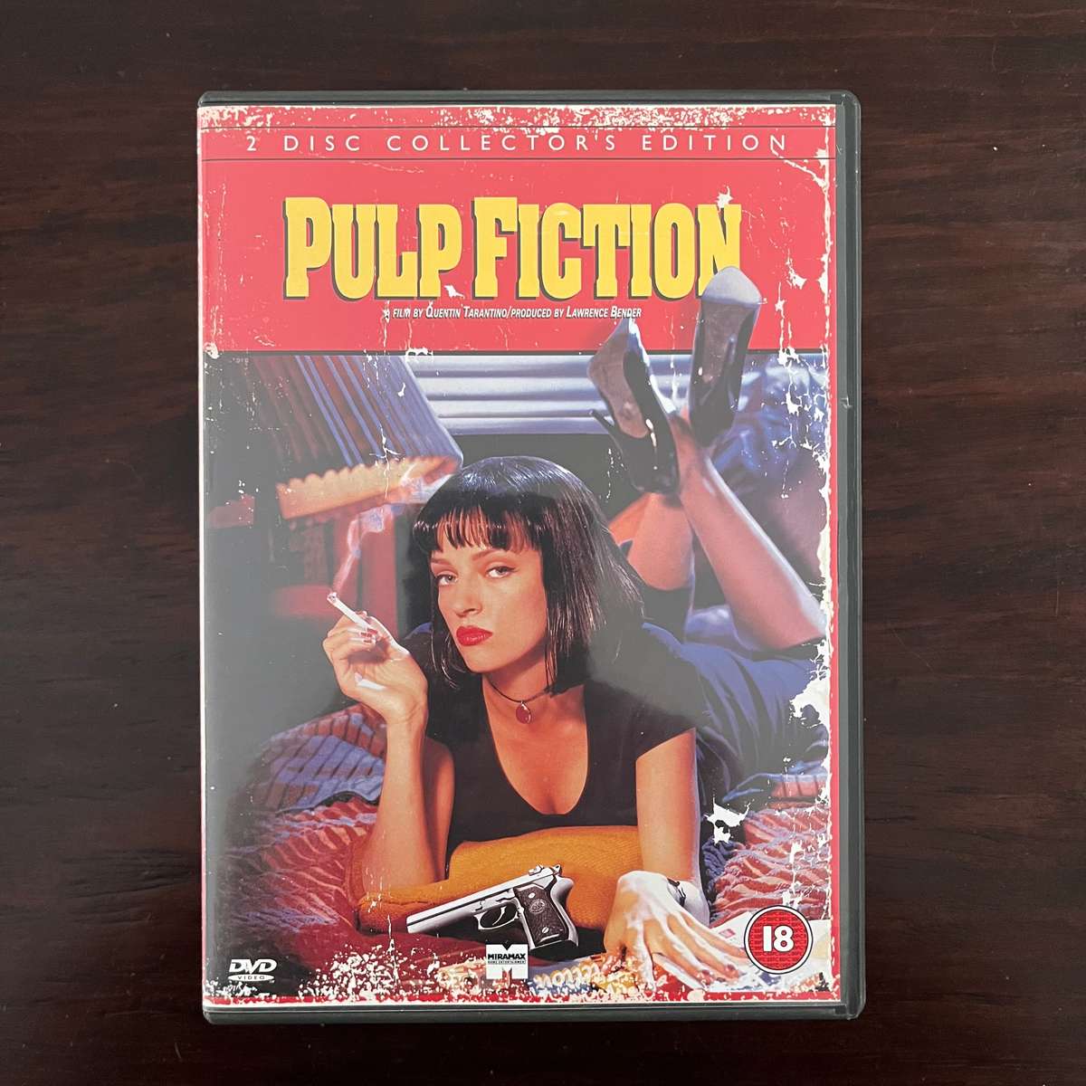 Pulp Fiction 2 Disc Collectors Edition DVD UK Press Quentin Tarantino