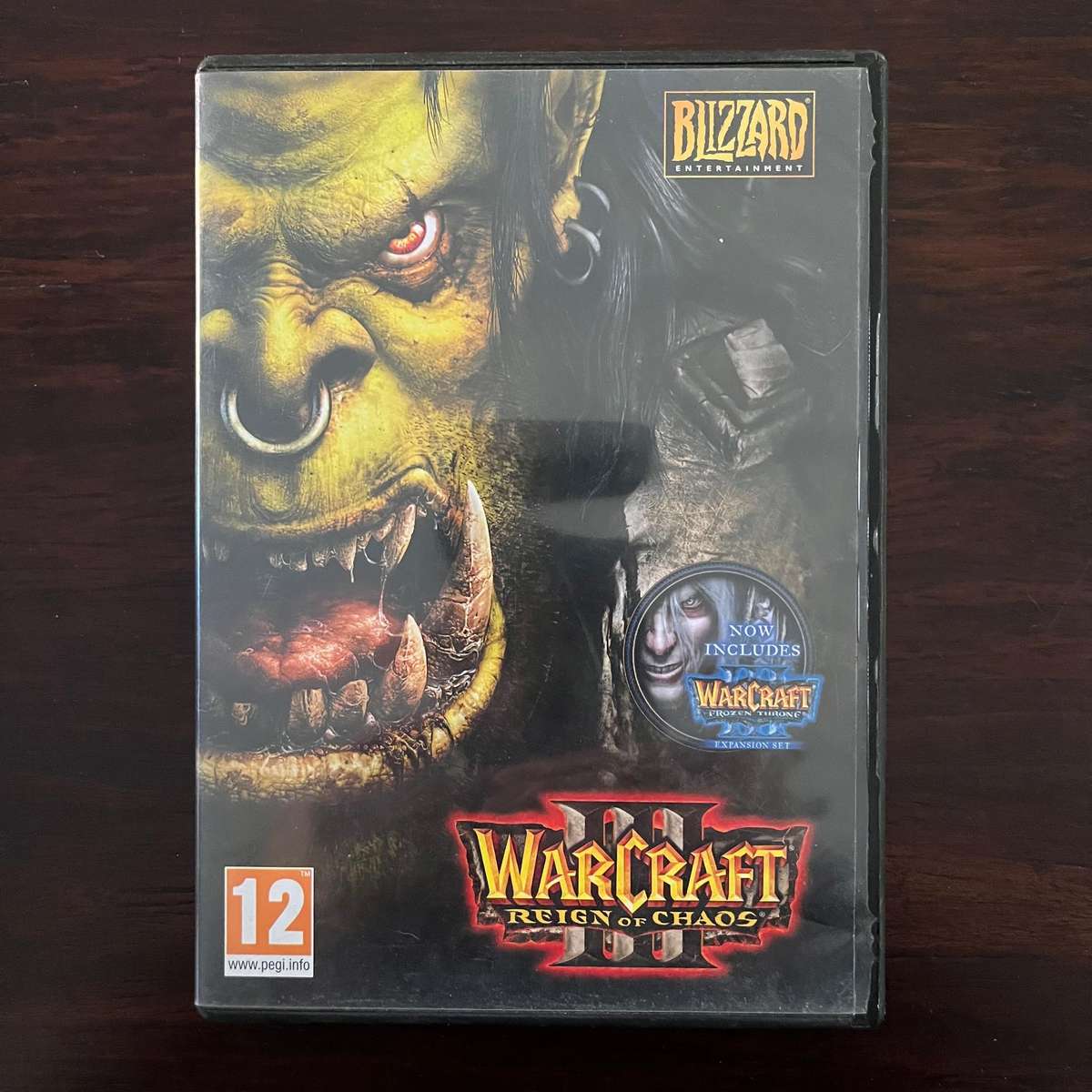 PC Game - Warcraft III Reign Of Chaos Two Disc Import