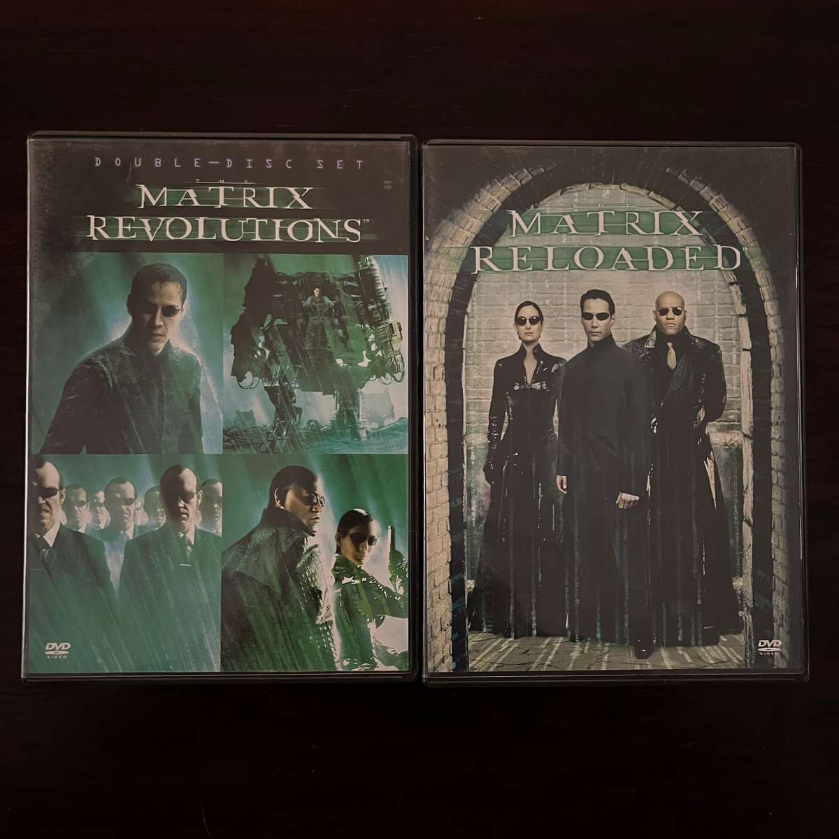 The Matrix Reloaded / Revolutions 4DVD Set South African Presses