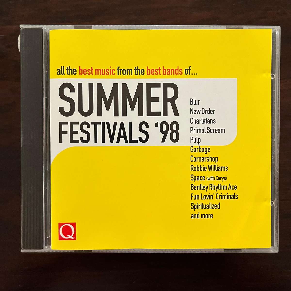 Summer Festivals 98 CD Compilation Q Sampler Blur New Order Pulp