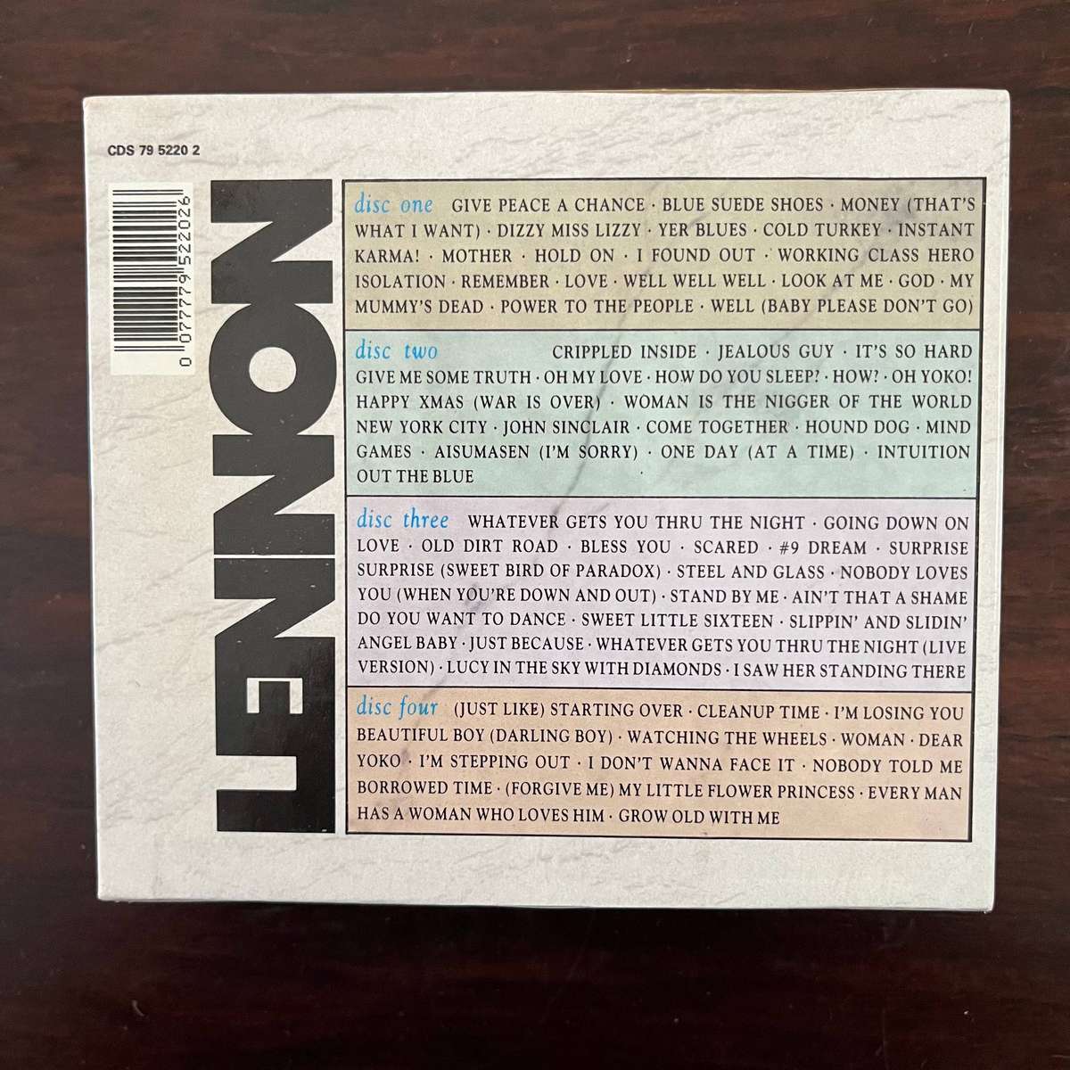 John Lennon - Lennon 4CD Boxset Import Beatles