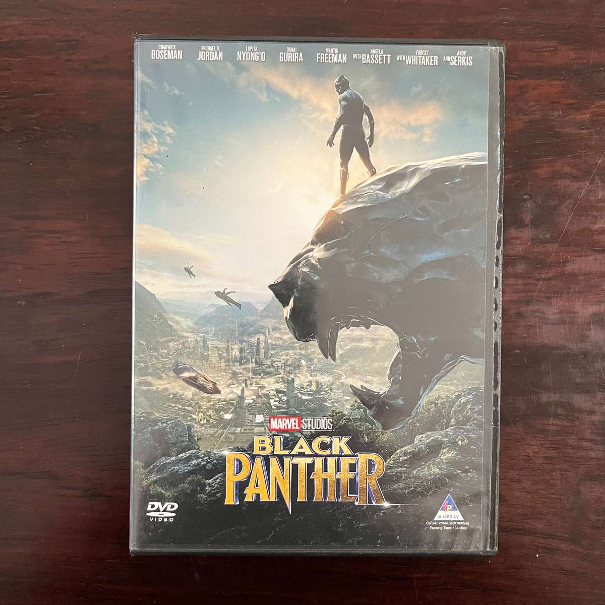 Black Panther DVD South African Press Marvel