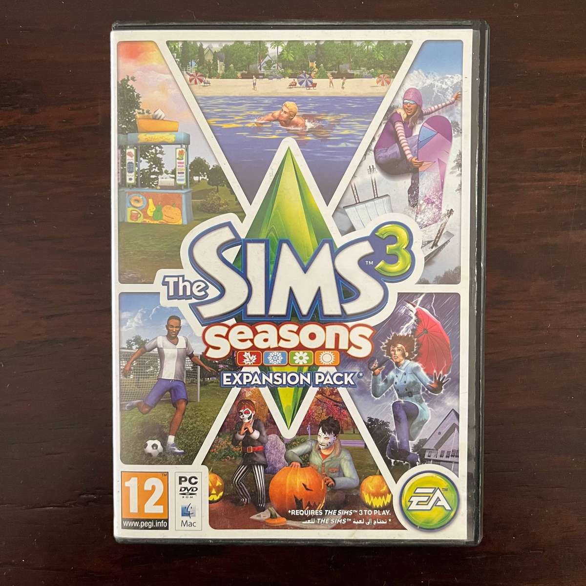 PC Game The Sims Seasons Import