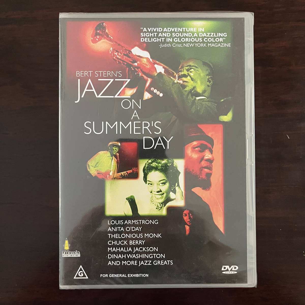Jazz On A Summers Day DVD New and Sealed Australian Press Region Free