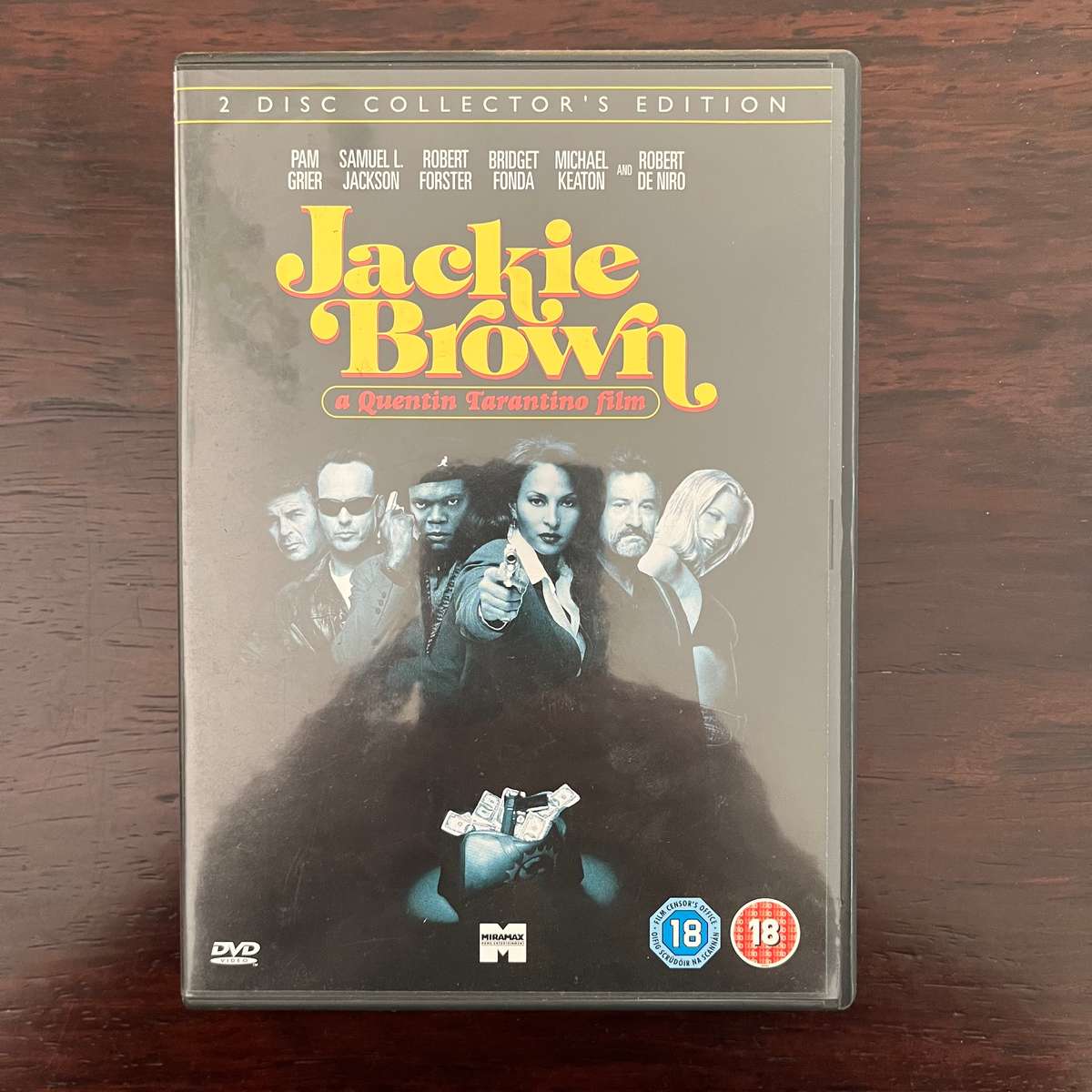 Jackie Brown 2 Disc Collectors Edition DVD UK Press Quentin Tarantino