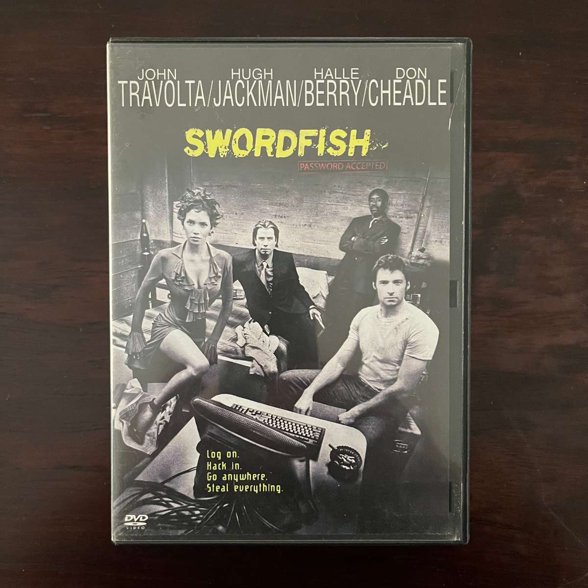 Swordfish DVD South African Press Halle Berry Hugh Jackman