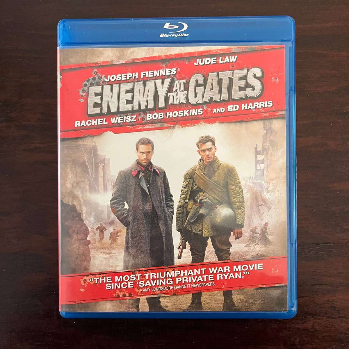 Enemy at the Gates Blu Ray US Press Region Free Jude Law