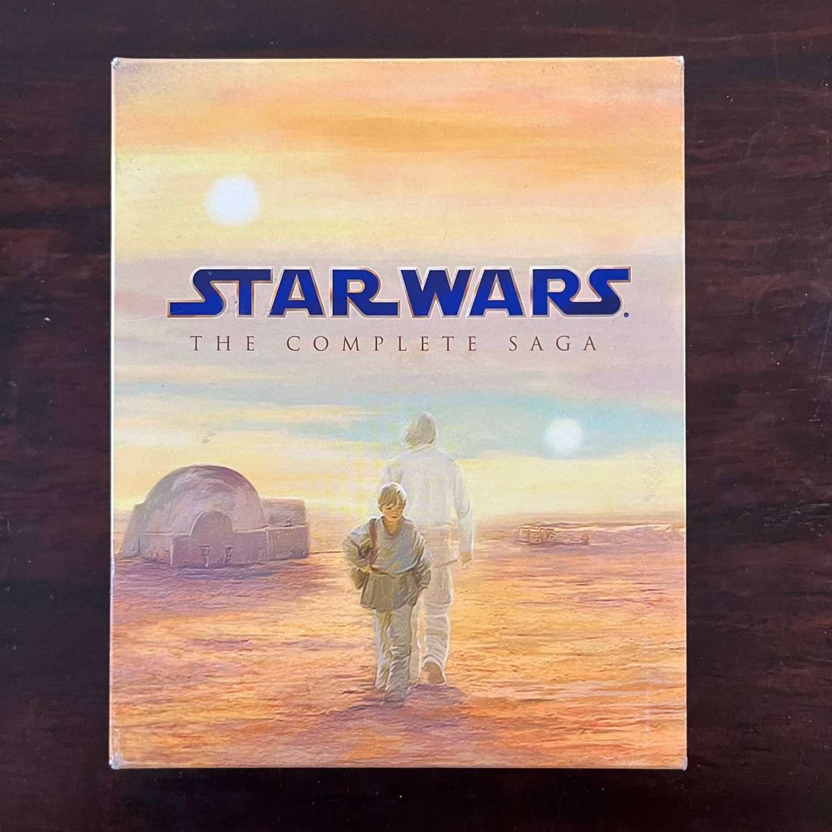 Star Wars - The Complete Saga 9 Disc 6 Movie Blu Ray Set Region B Import SEE NOTE