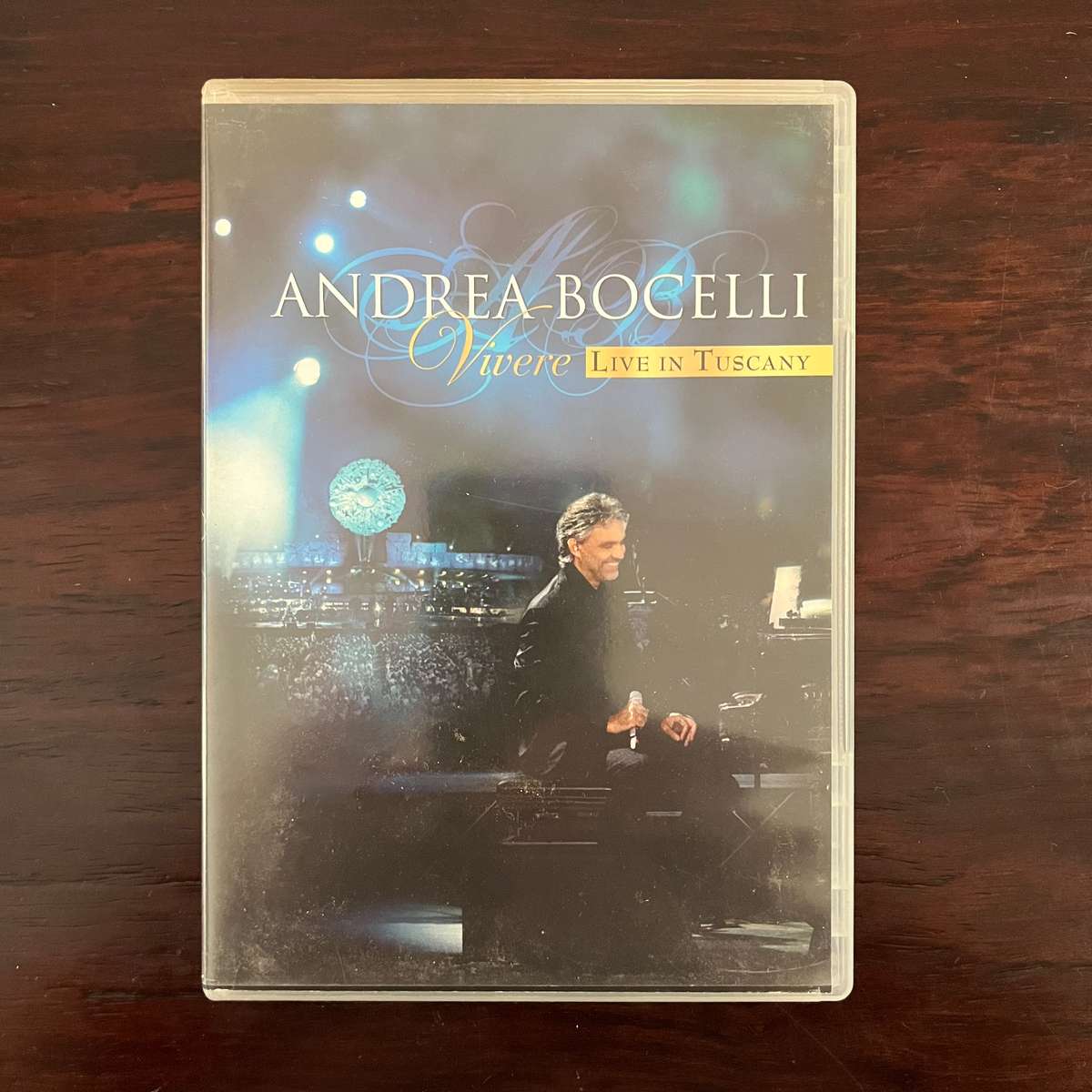 Andrea Bocelli - Vivere Live in Tuscany DVD South African Press