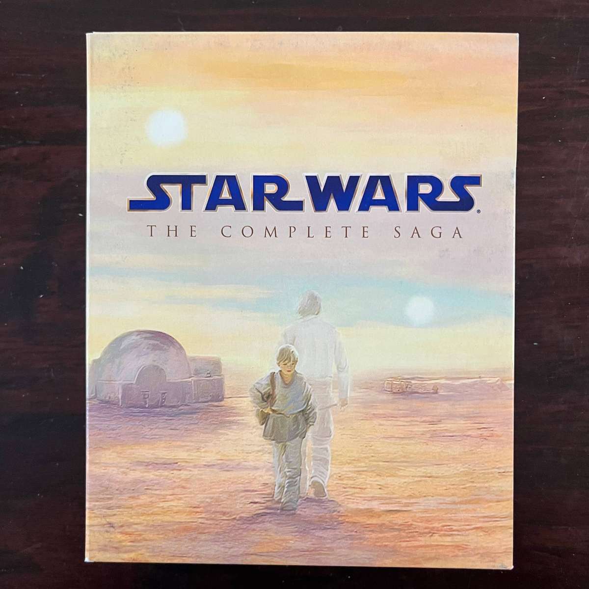 Star Wars - The Complete Saga 9 Disc 6 Movie Blu Ray Set Region B Import SEE NOTE