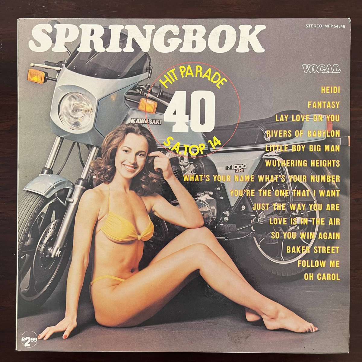 Springbok Hit Parade 40 Vinyl LP South African