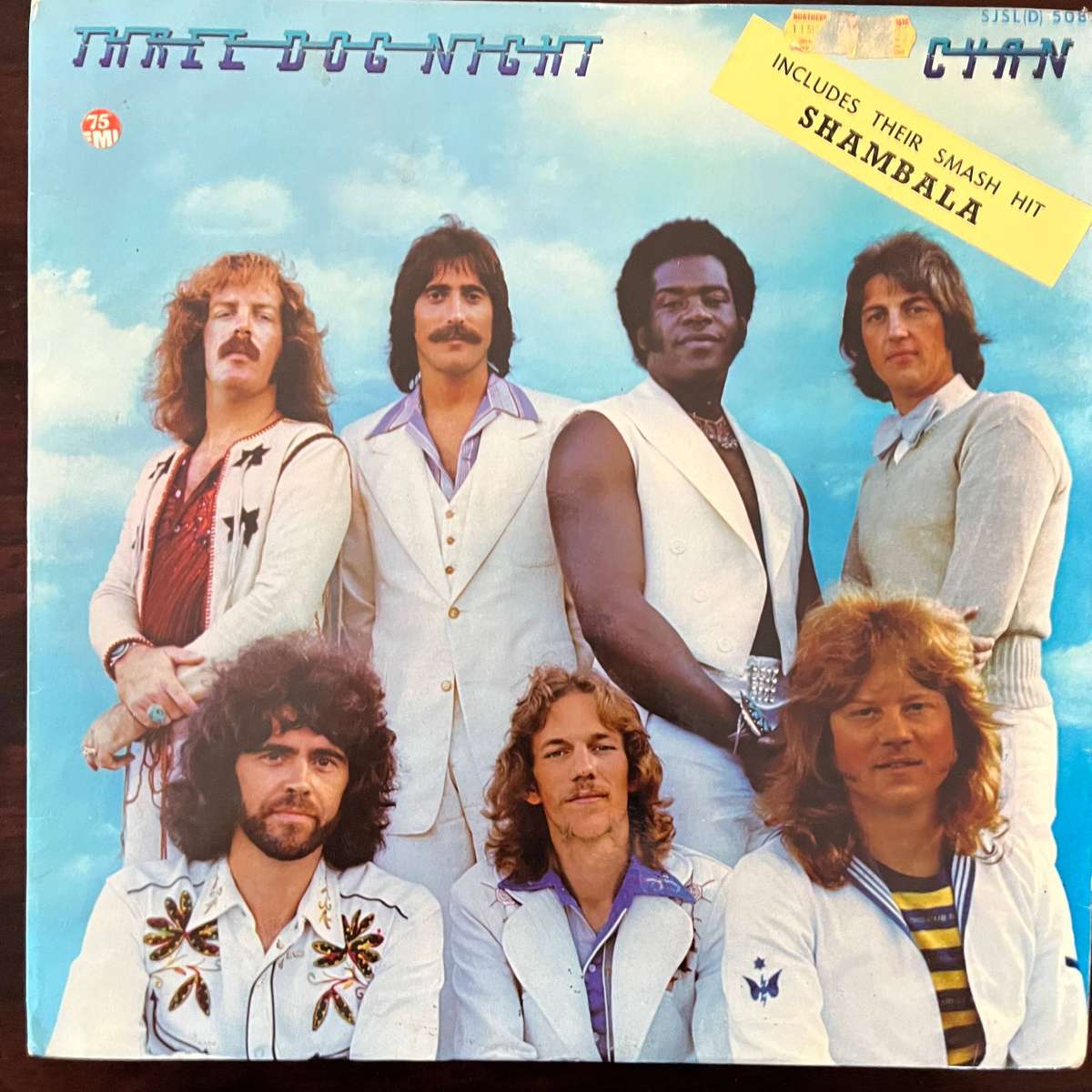 Three Dog Night - Cyan Vinyl LP South African Press