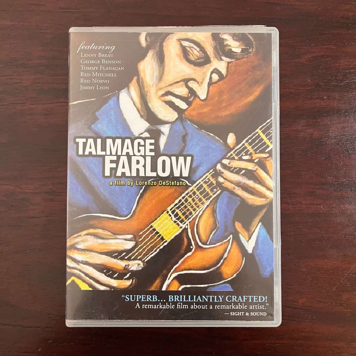 Talmage Farlow DVD Documentary Jazz Guitarist George Benson Red Norvo Rare