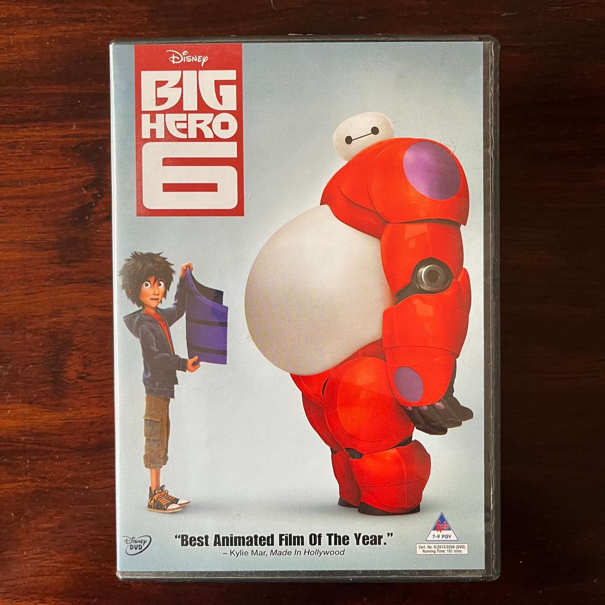 Big Hero 6 DVD Disney South African Press
