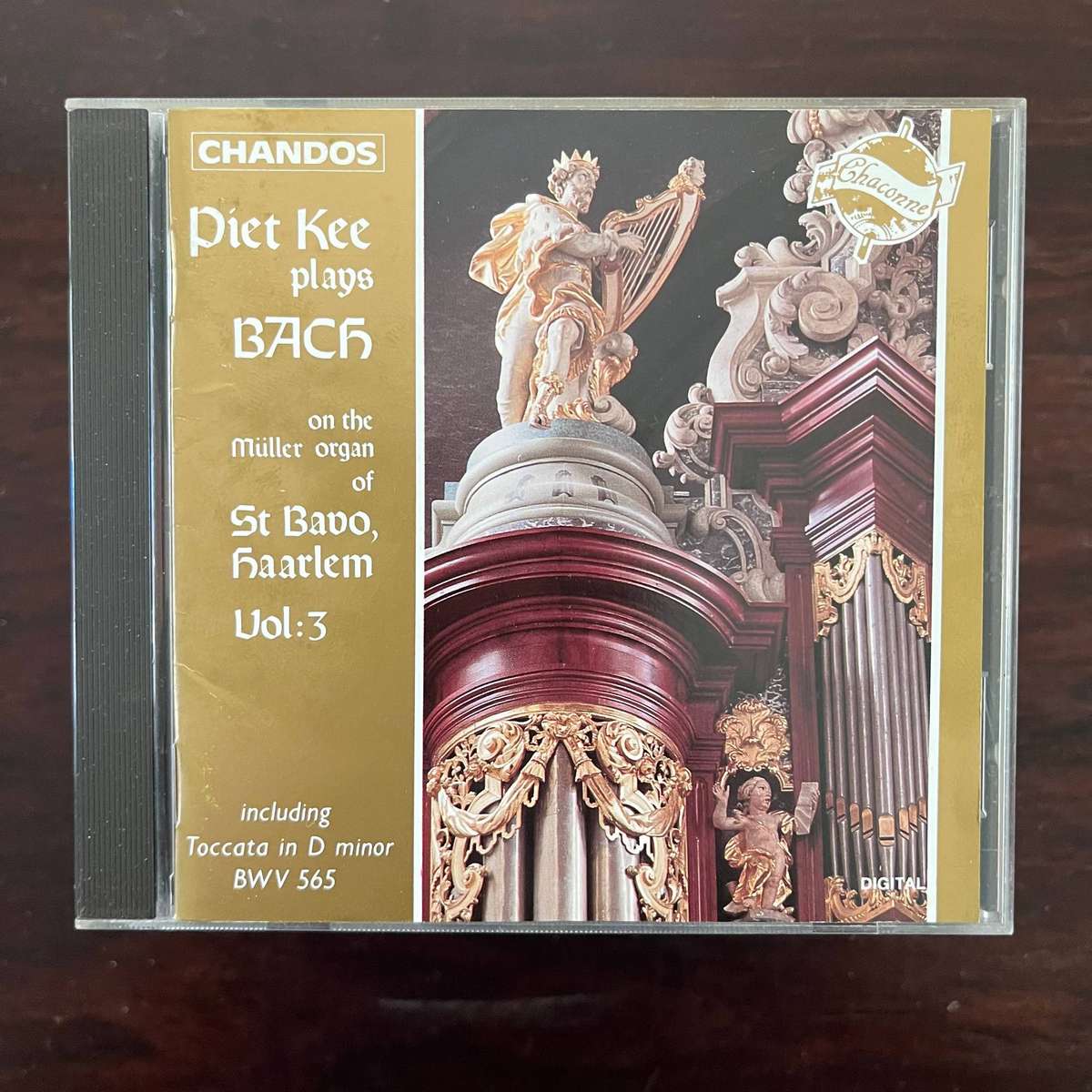 Bach - Organ Works Vol. 3 - Piet Kee Chandos Import