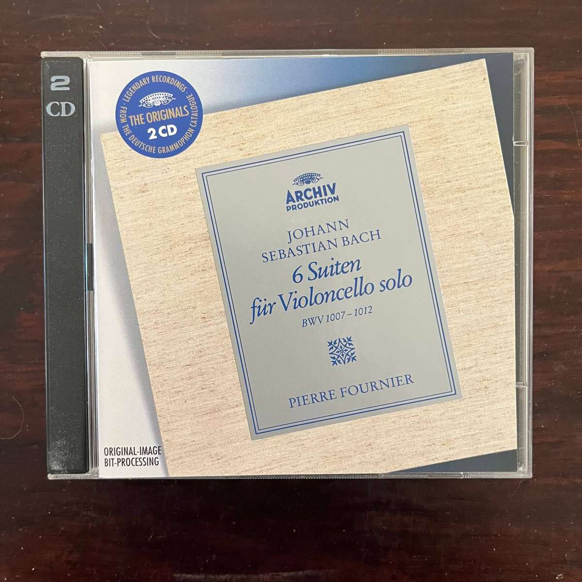Bach - 6 Suiten Für Violoncello 2CD Archiv Import