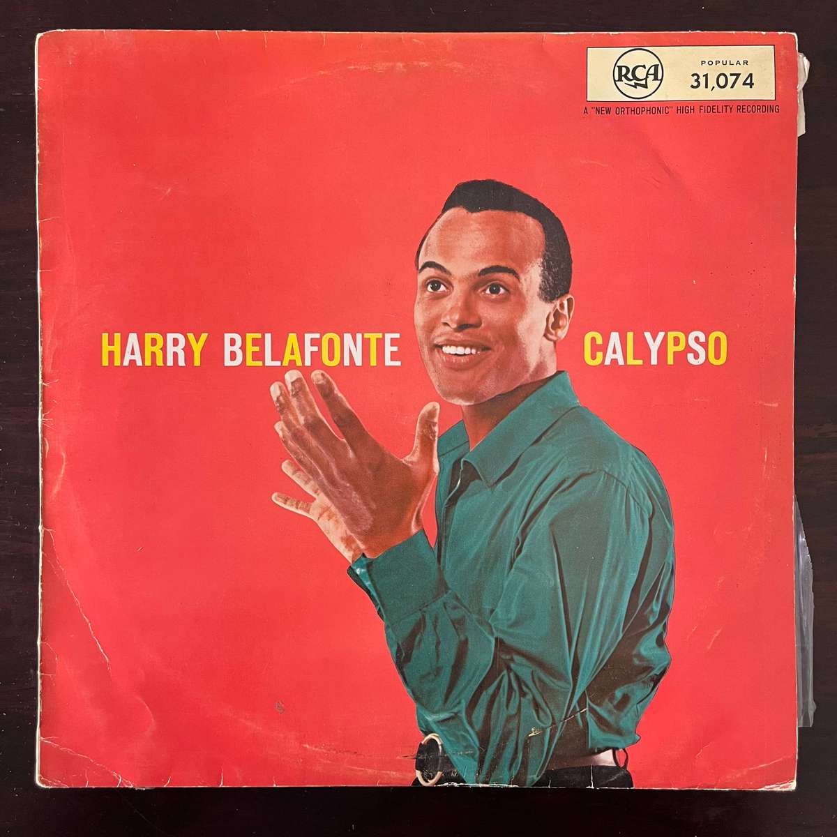 Harry Belafonte - Calypso Vinyl LP South African Press