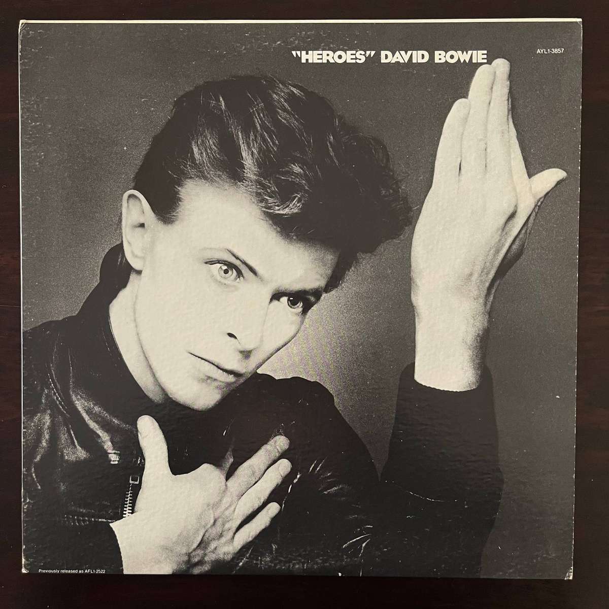 David Bowie - "Heroes" Vinyl LP US Press Import