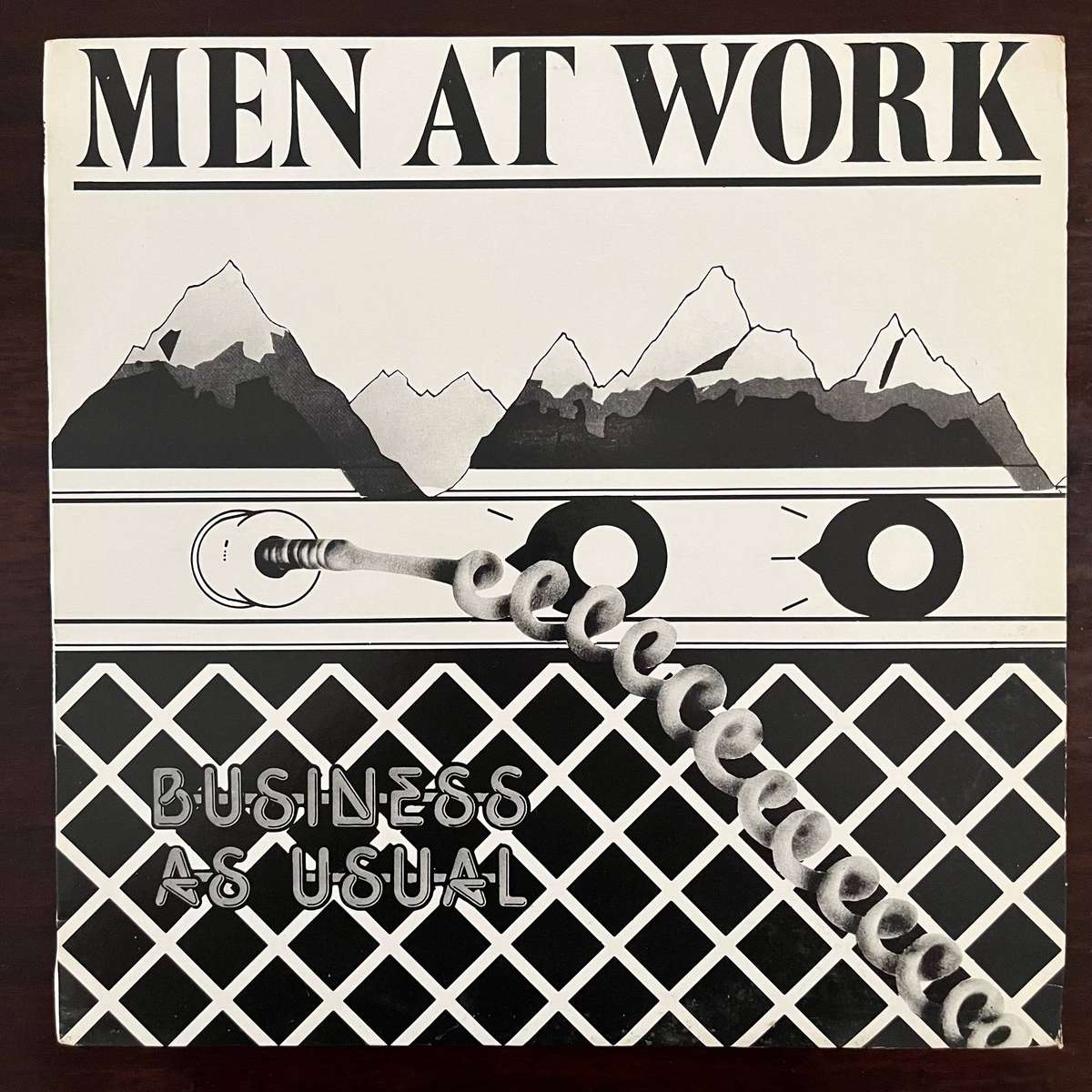 Men At Work - Business As Usual Vinyl LP South African Press