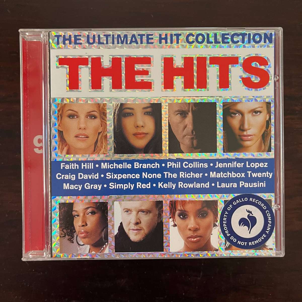 The Hits 9 CD Compilation Phil Collins Simply Red