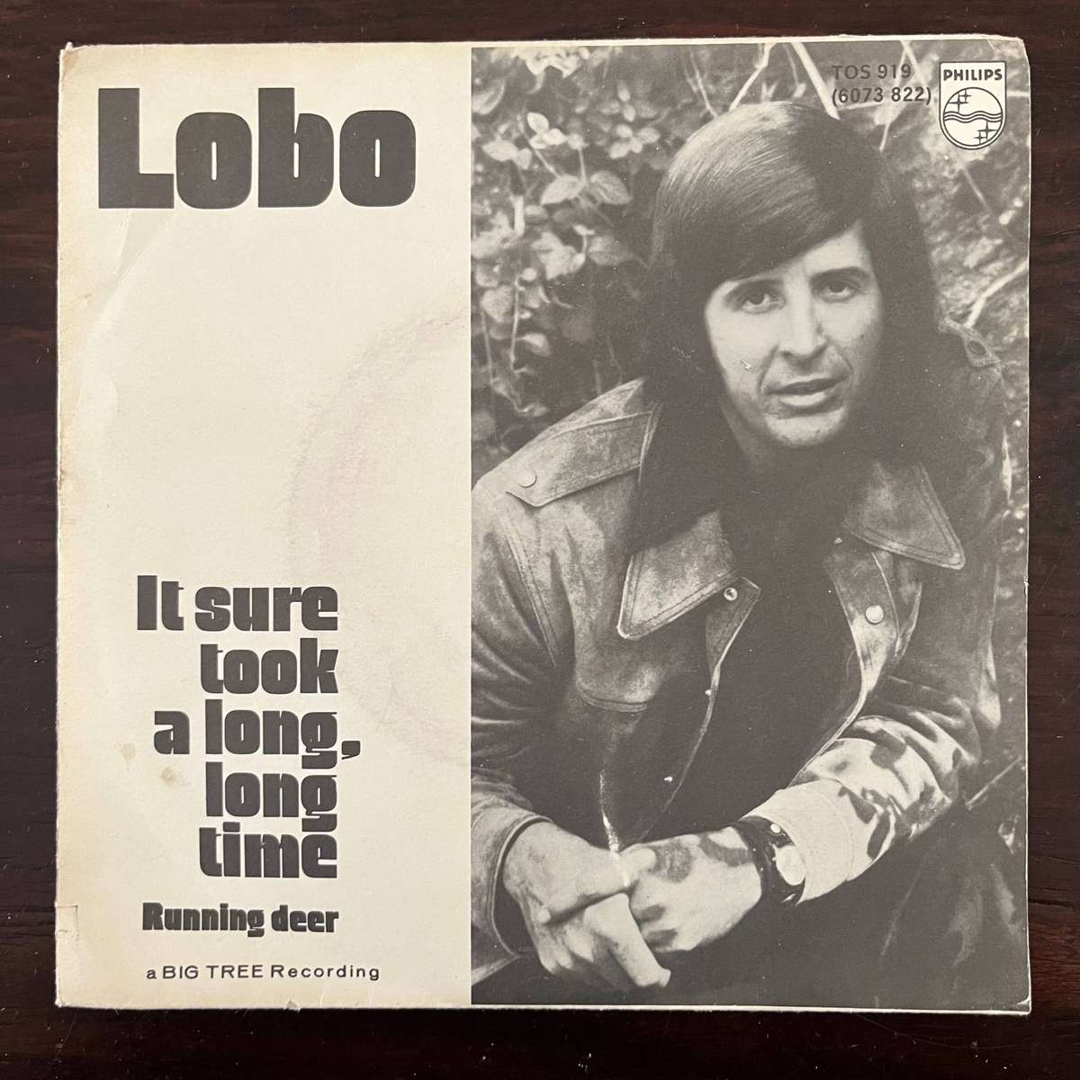 Lobo - It Sure Took A Long, Long Time Vinyl 7 Inch Single South African Press