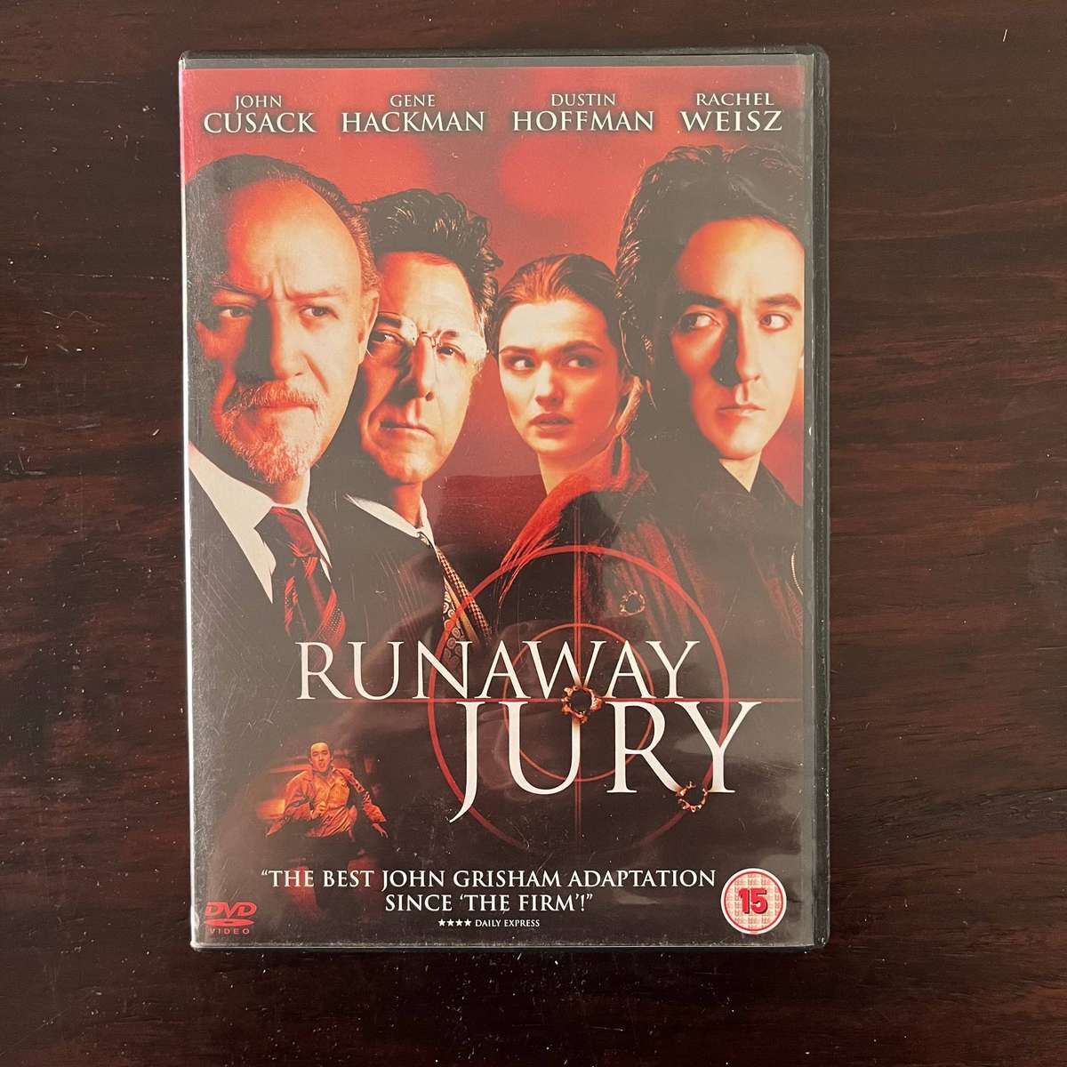 Runaway Jury DVD Gene Hackman John Cusack UK Press