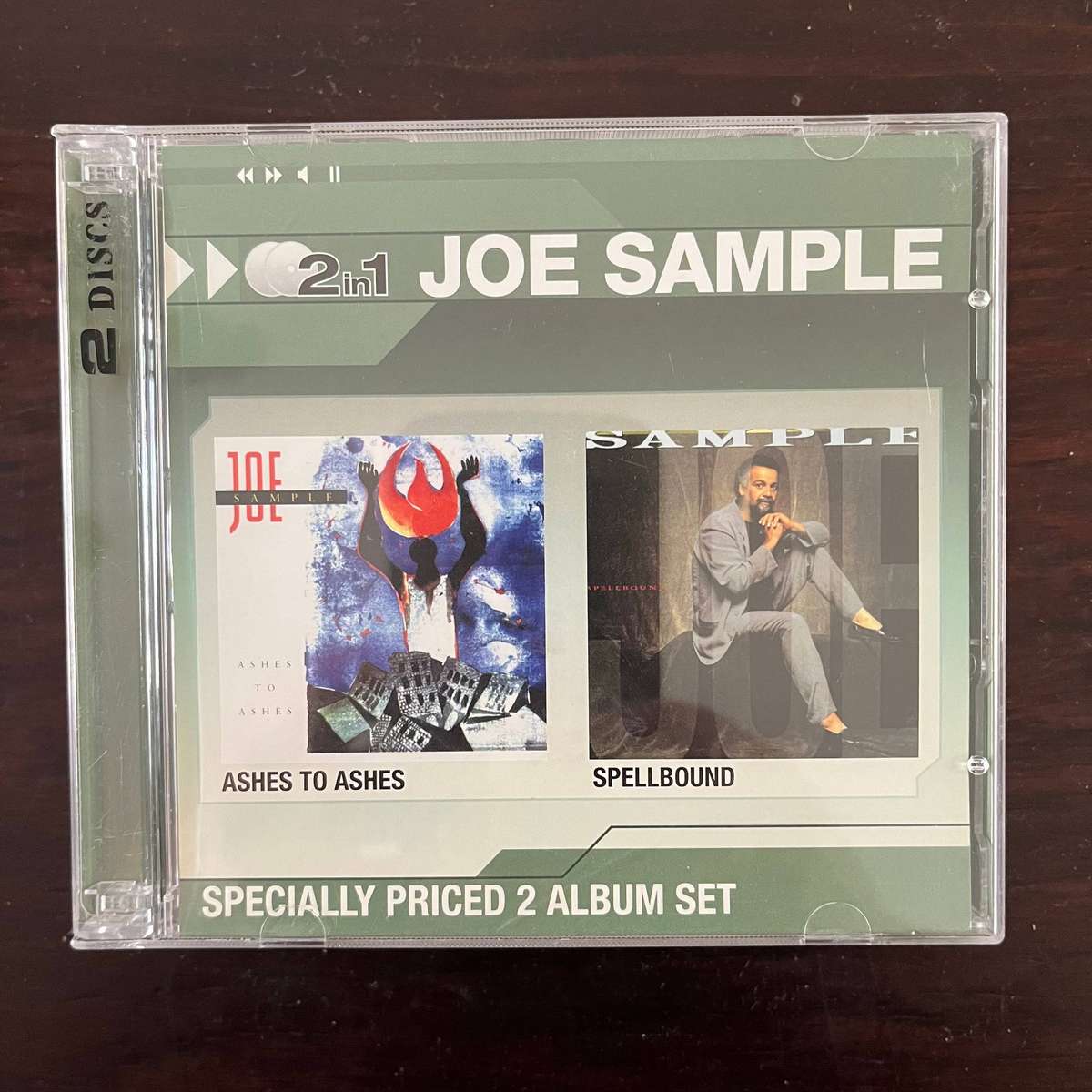 Joe Sample - Ashes To Ashes / Spellbound 2in1 2CD South African Press