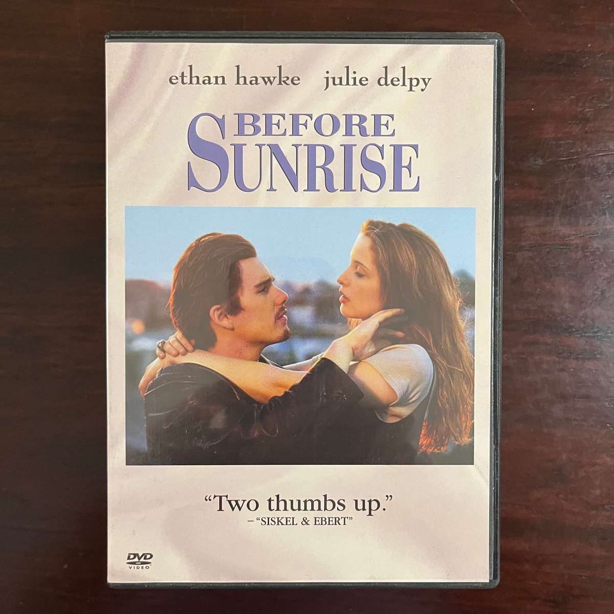 Before Sunrise DVD South African Press Ethan Hawke Julie Delpy