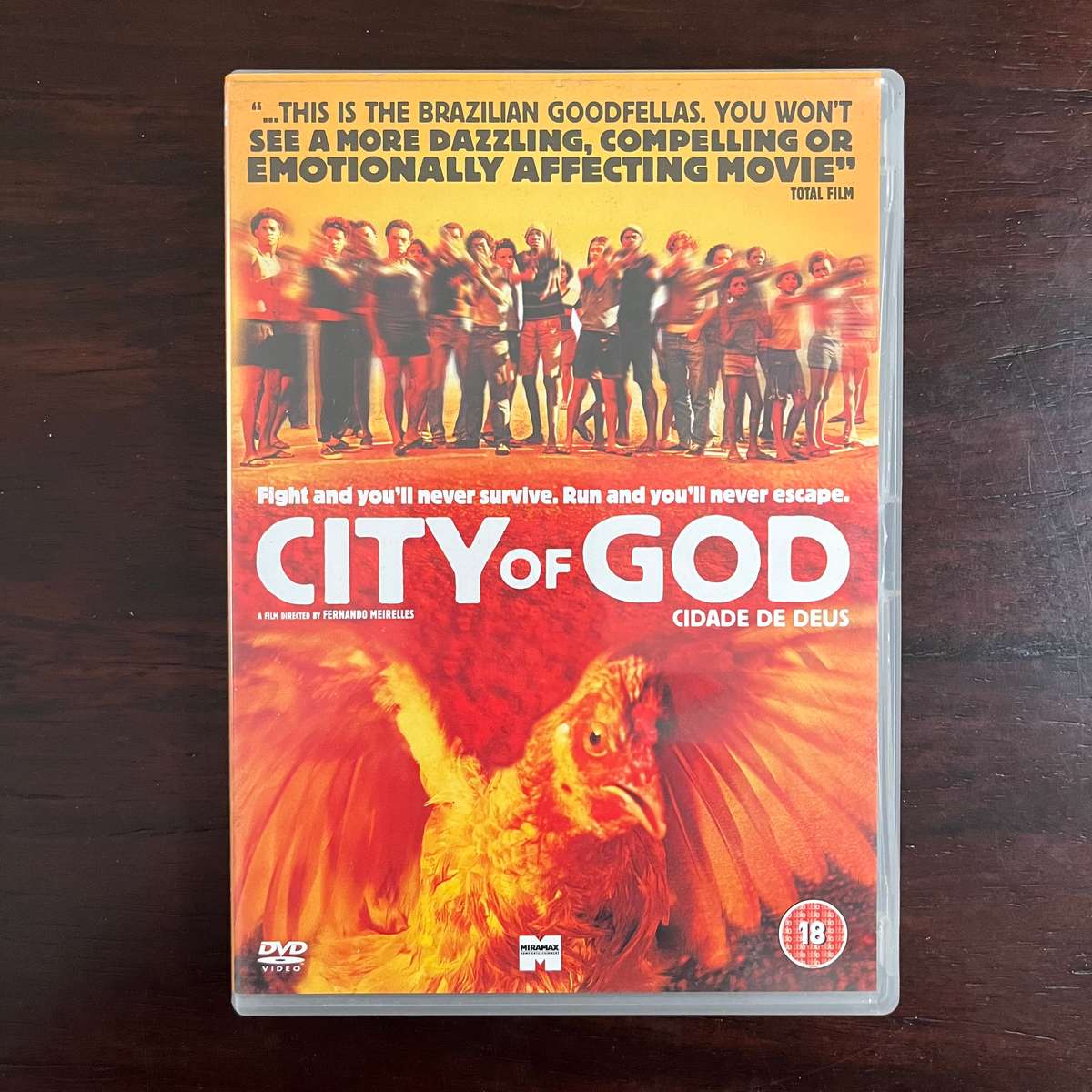 City Of God DVD UK Press Brazilian Crime Masterpiece
