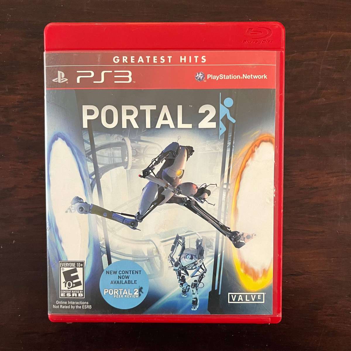 PS3 Portal 2 Greatest Hits Import