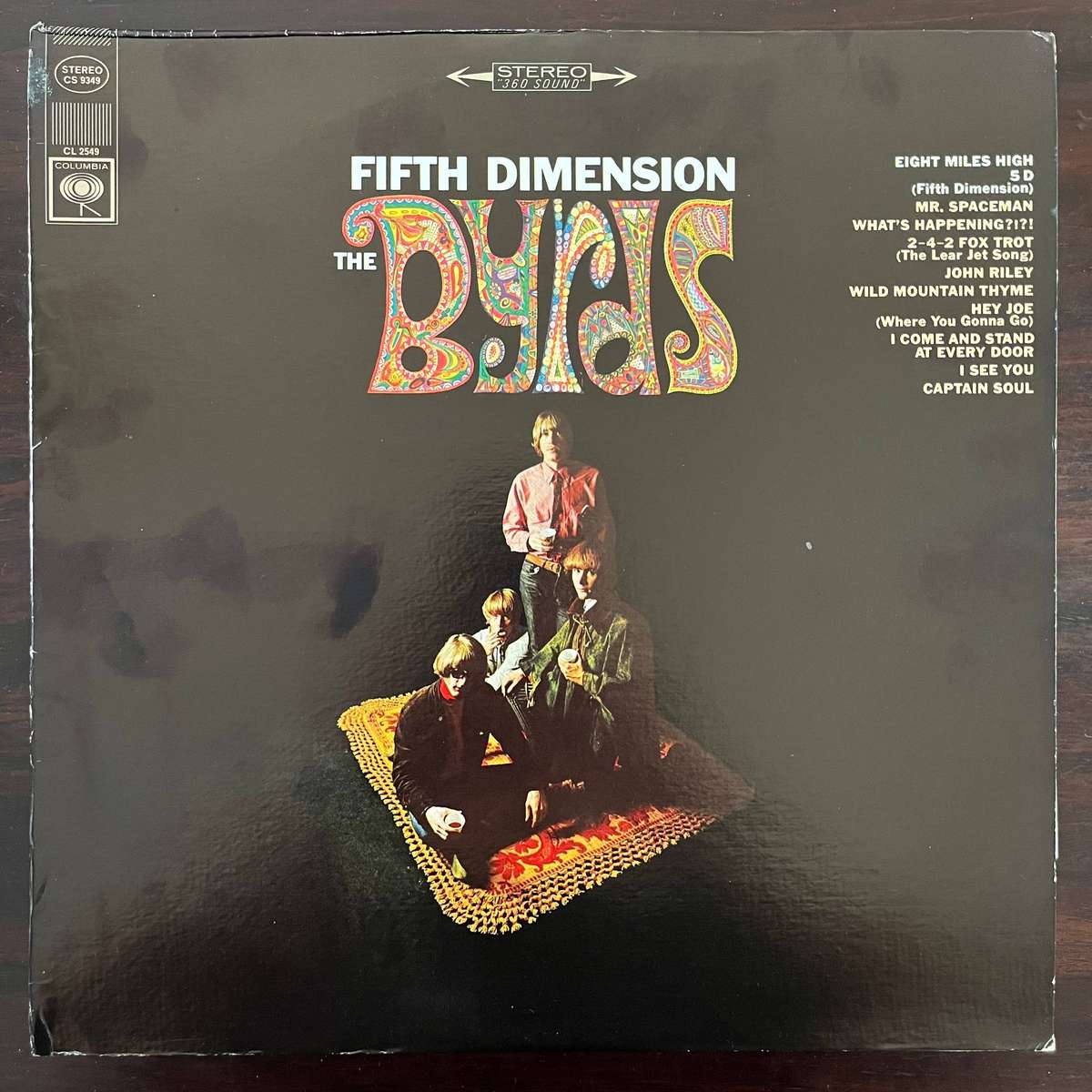 The Byrds - Fifth Dimension Vinyl LP US Press