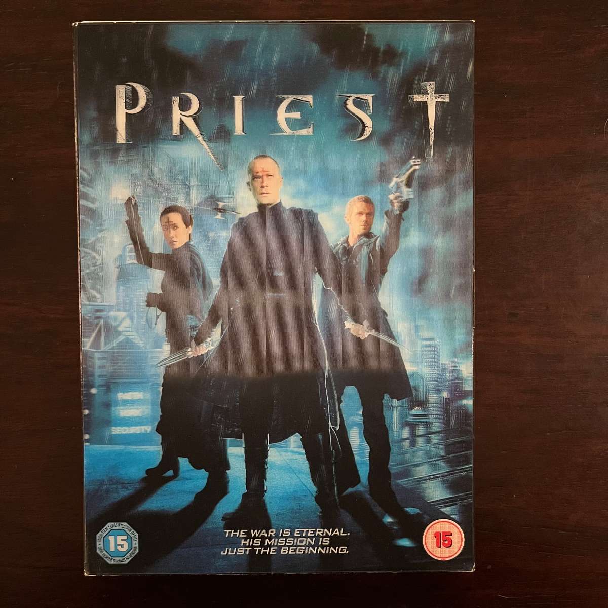 Priest DVD Lenticular Cover UK Press