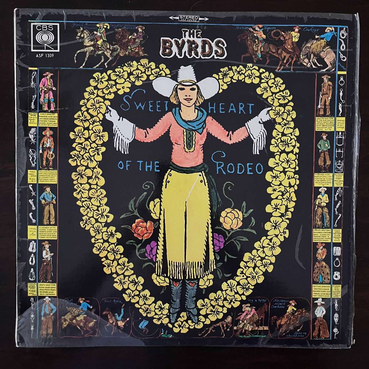The Byrds - Sweetheart Of The Rodeo Vinyl LP South African Press