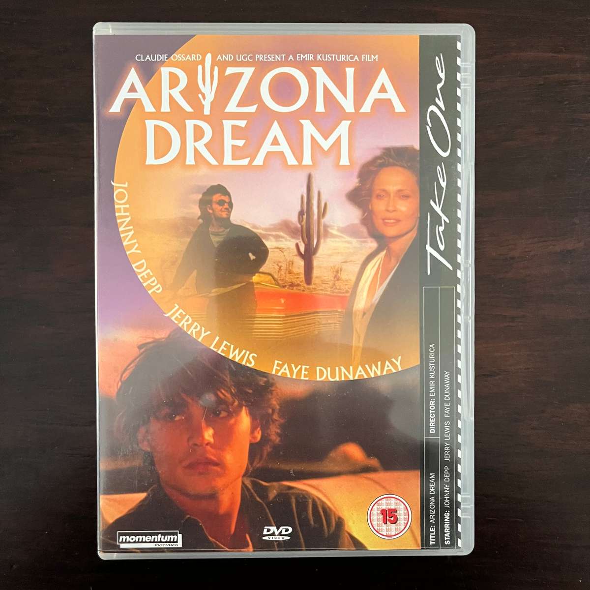 Arizona Dream DVD UK Press Johnny Depp