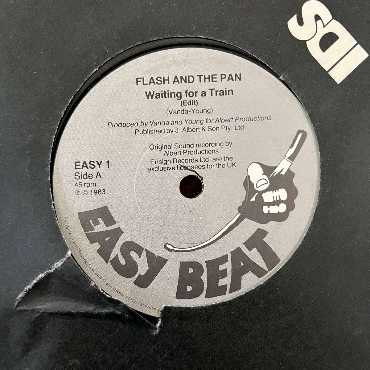 Flash And The Pan - Waiting For A Train Vinyl 7 Inch Single UK Press