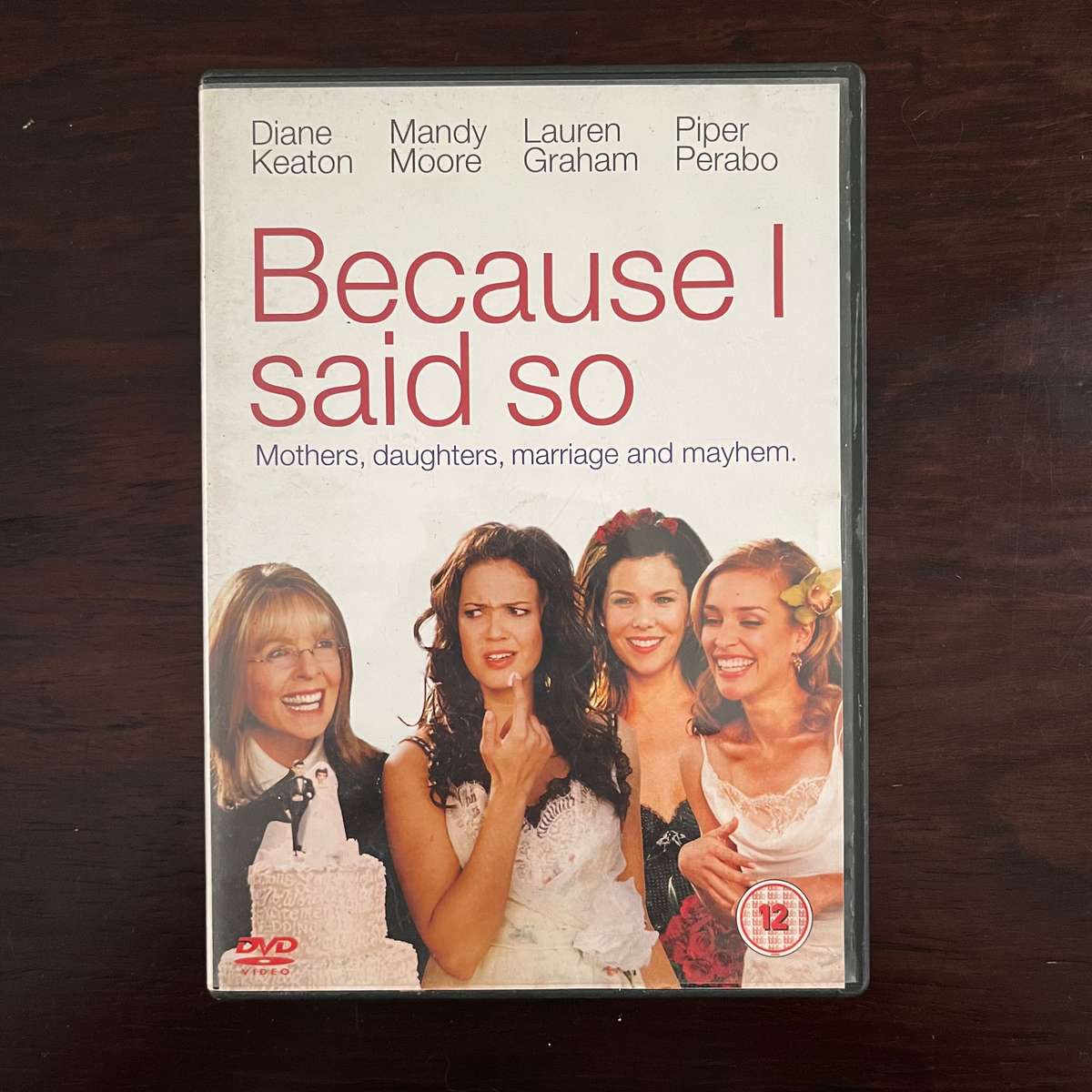 Because I Said So DVD UK Press Diane Keaton Mandy Moore