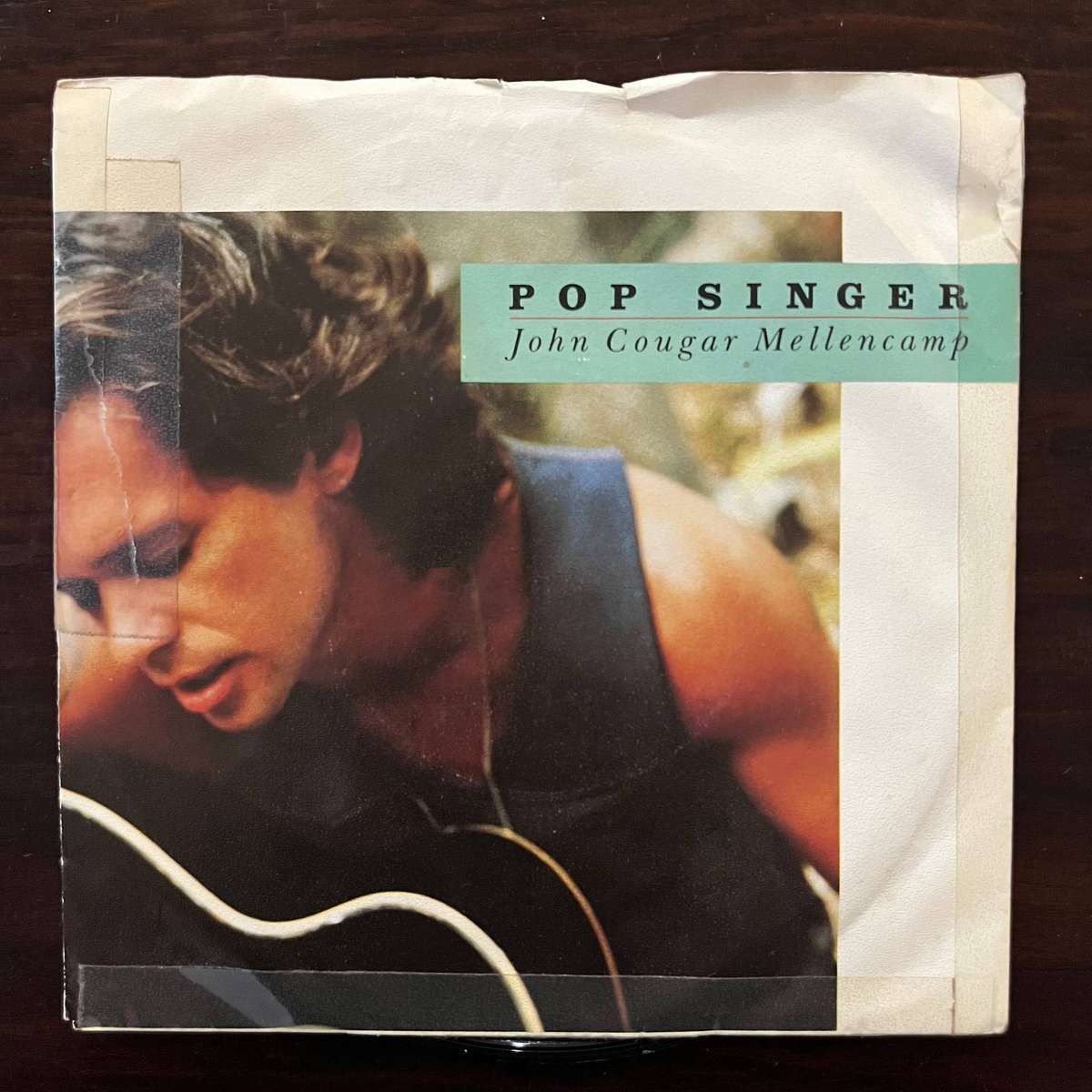 John Cougar Mellencamp - Pop Singer Vinyl 7 Inch Single Import