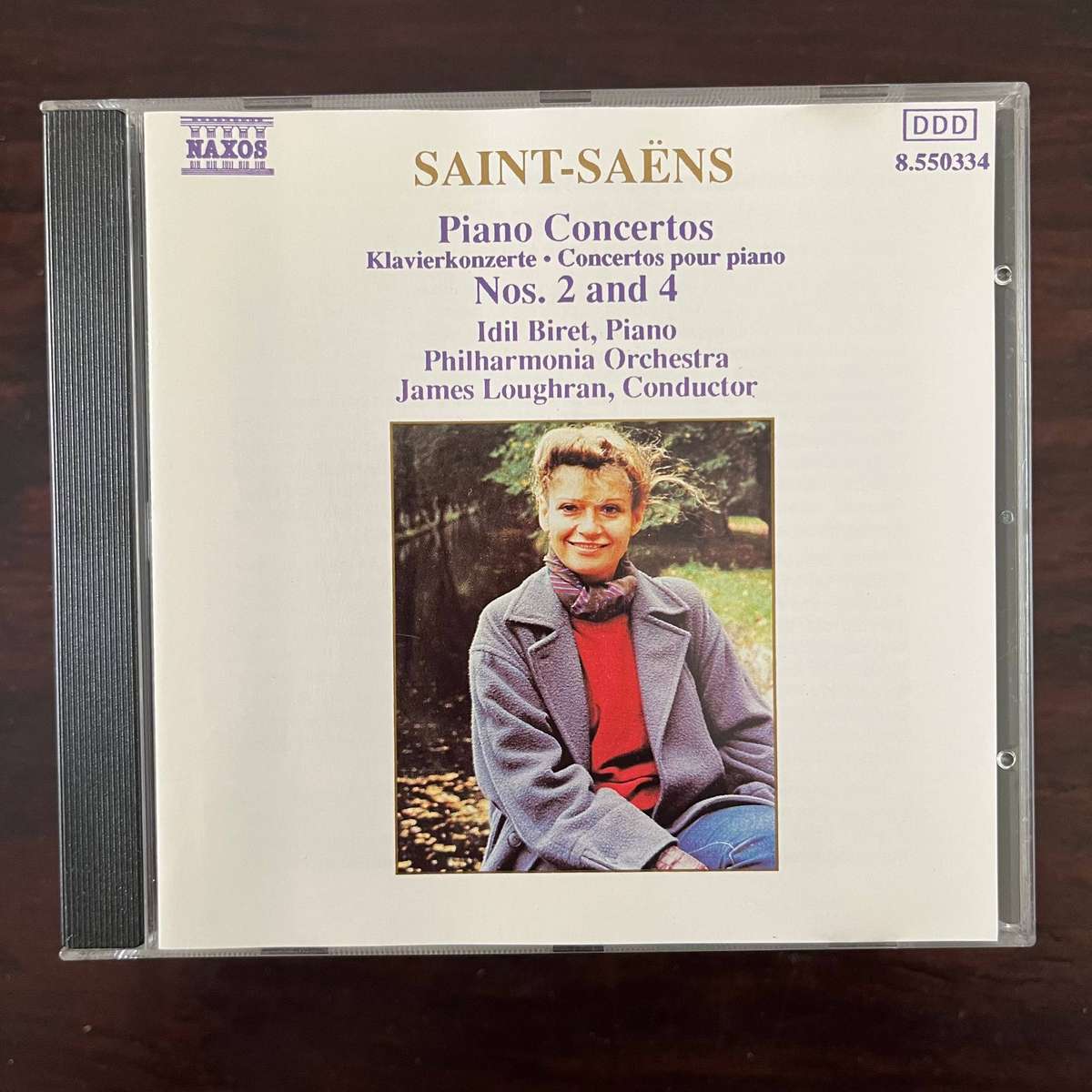 Saint-Saens - Piano Concertos Nos. 2 And 4 CD Naxos Import