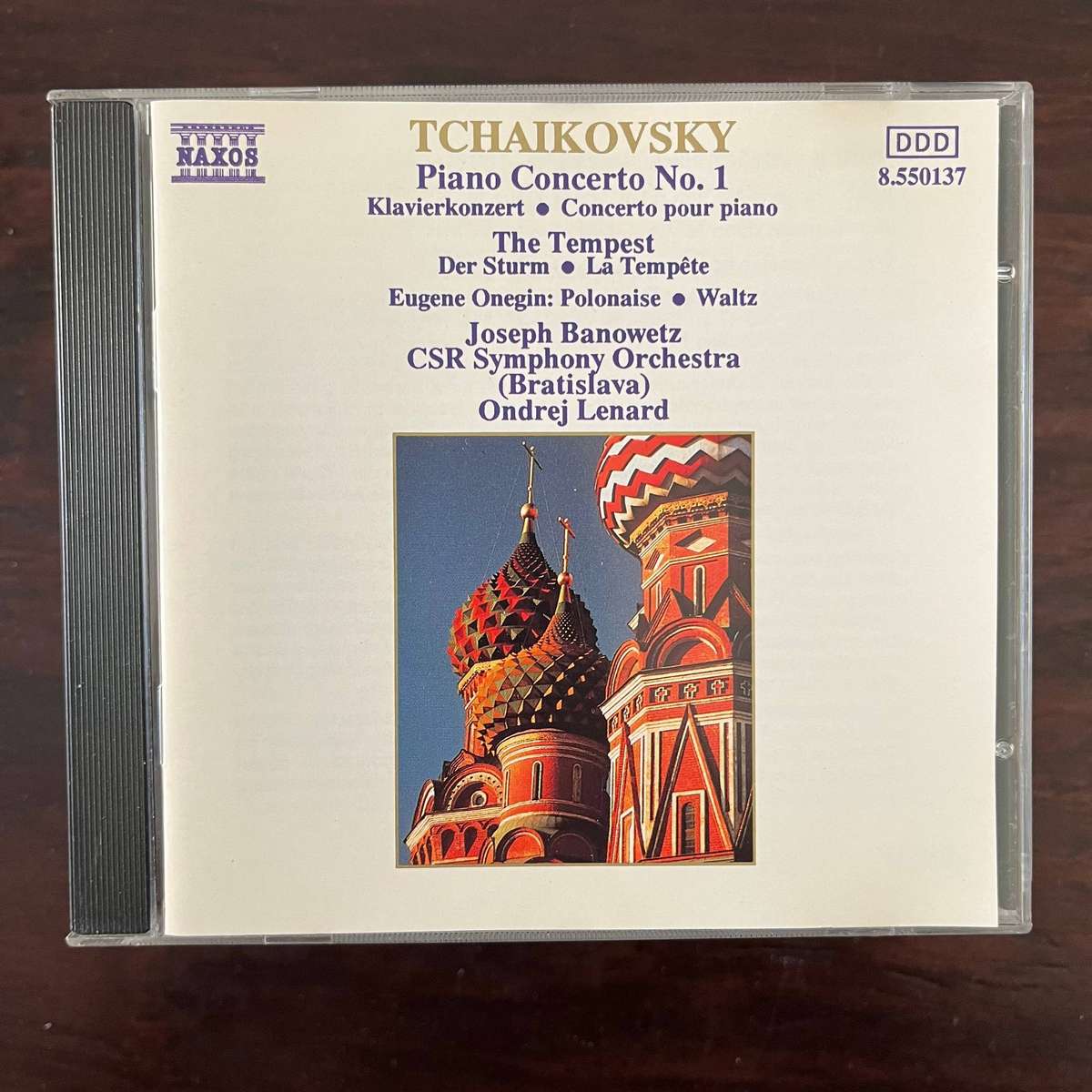 Tchaikovsky - Piano Concerto No. 1 Tempest CD Naxos Import