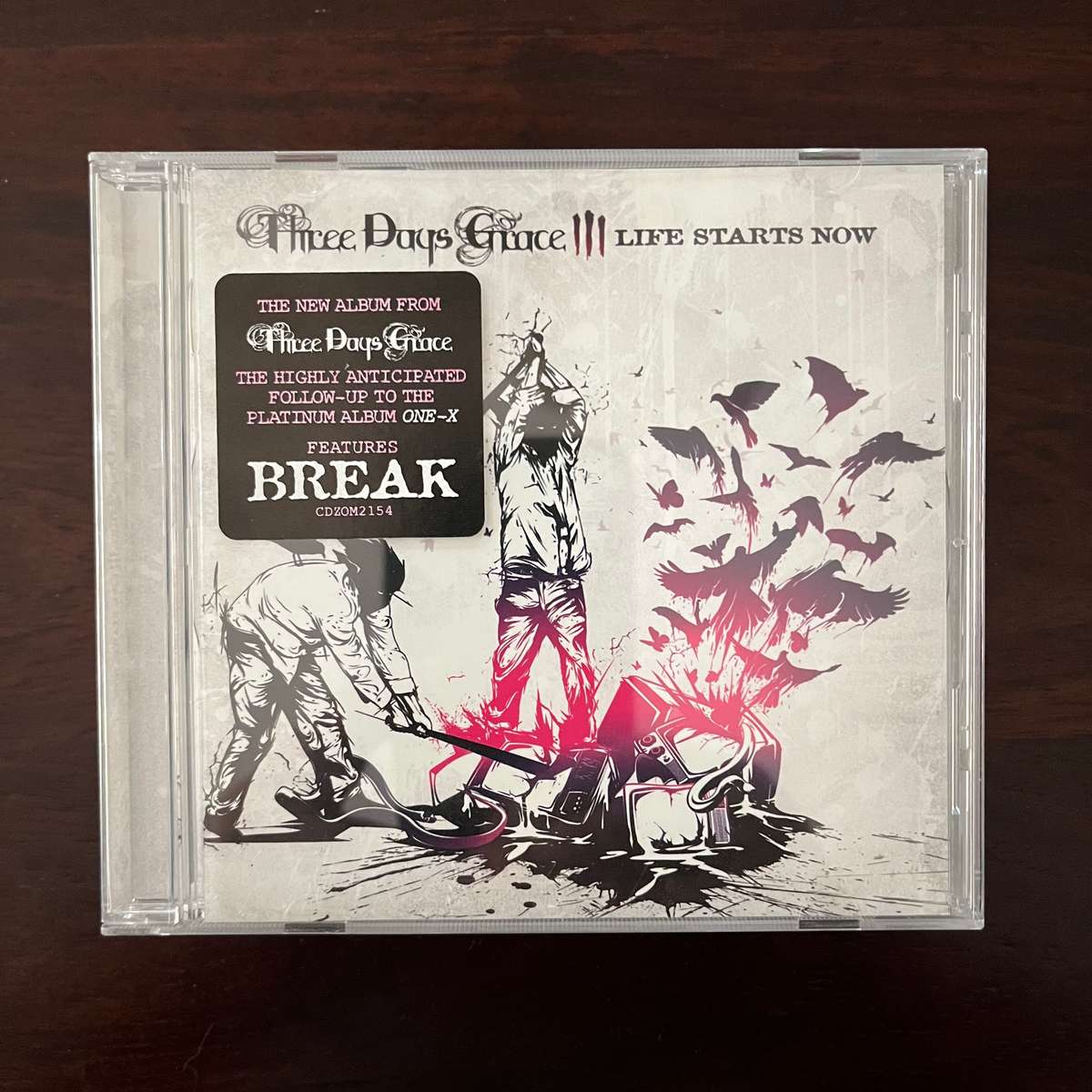 Three Days Grace - Life Starts Now CD Alternative Rock South African Press