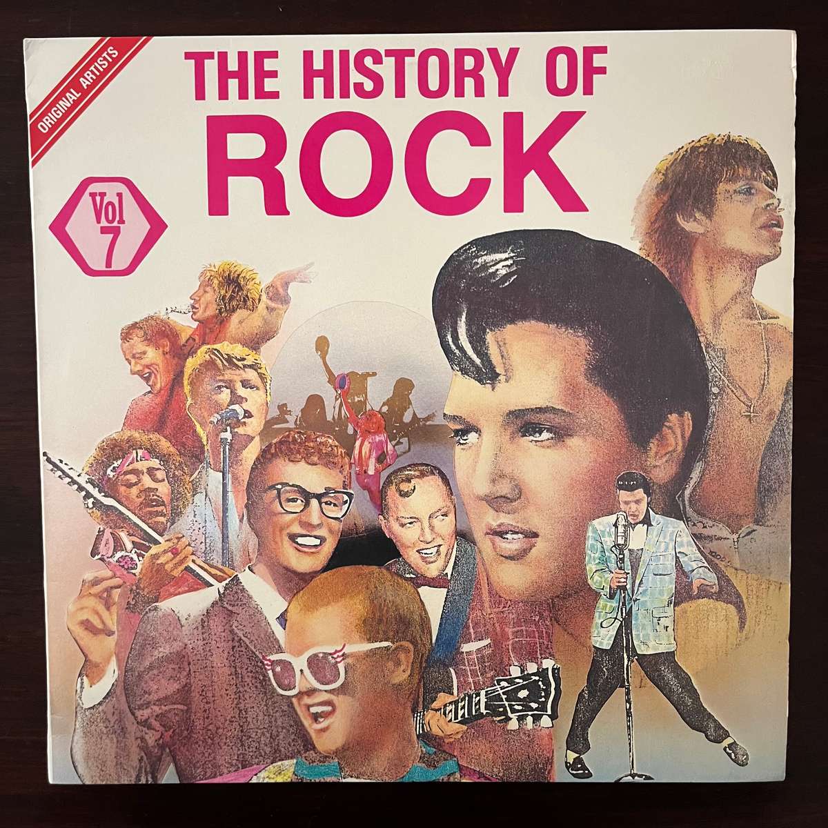 The History Of Rock Vol 7 Vinyl LP South African Press Black Sabbath Cream David Bowie