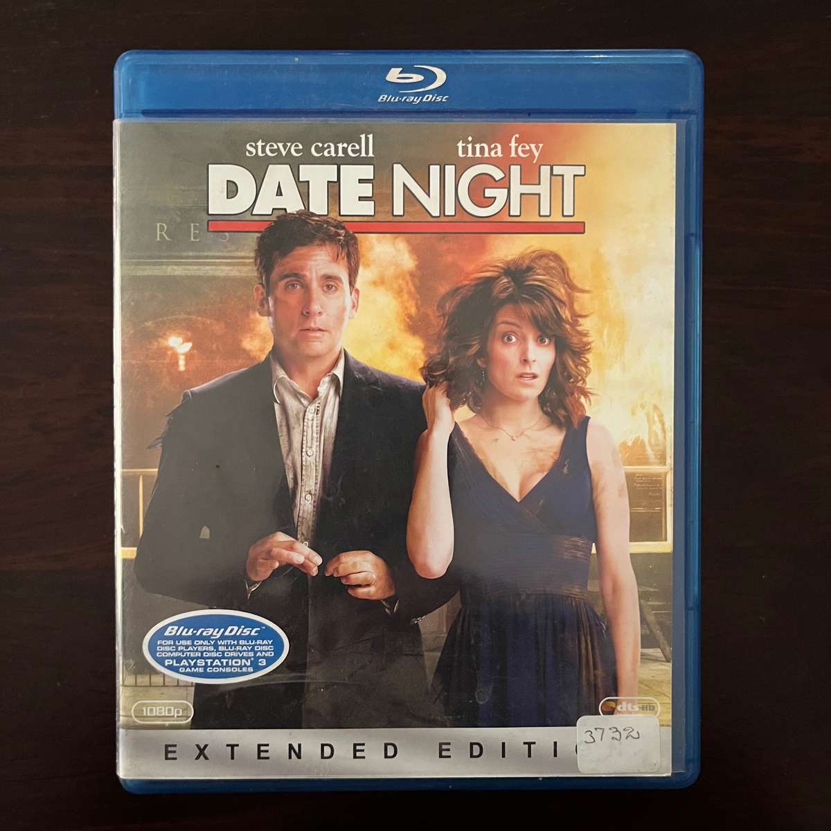 Date Night Blu Ray Import Steve Carell Tina Fey
